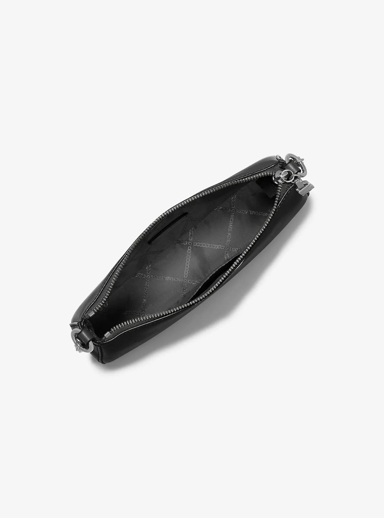 Empire Medium Leather Chain-Link Pochette