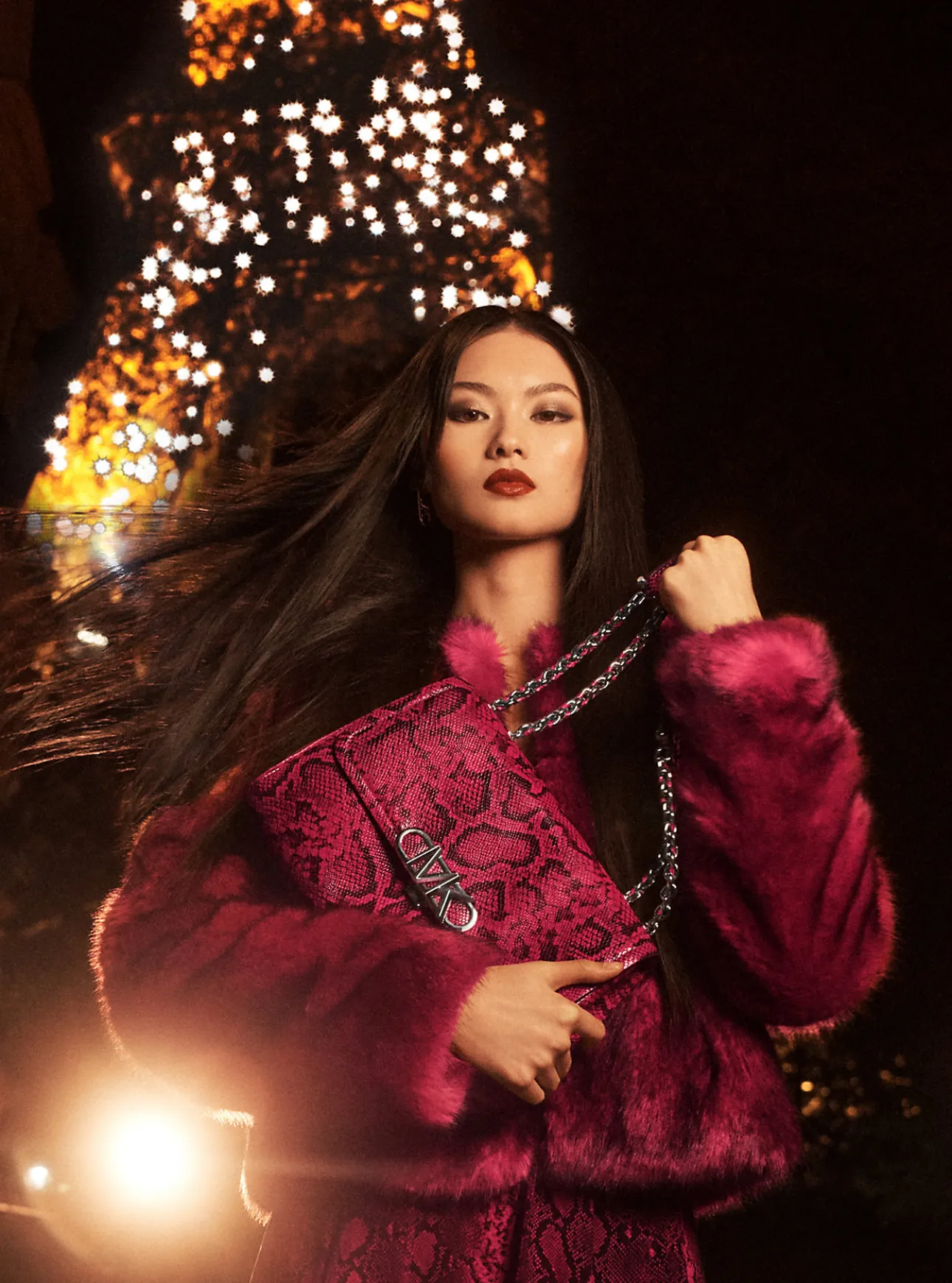 Faux Fur Cropped Jacket