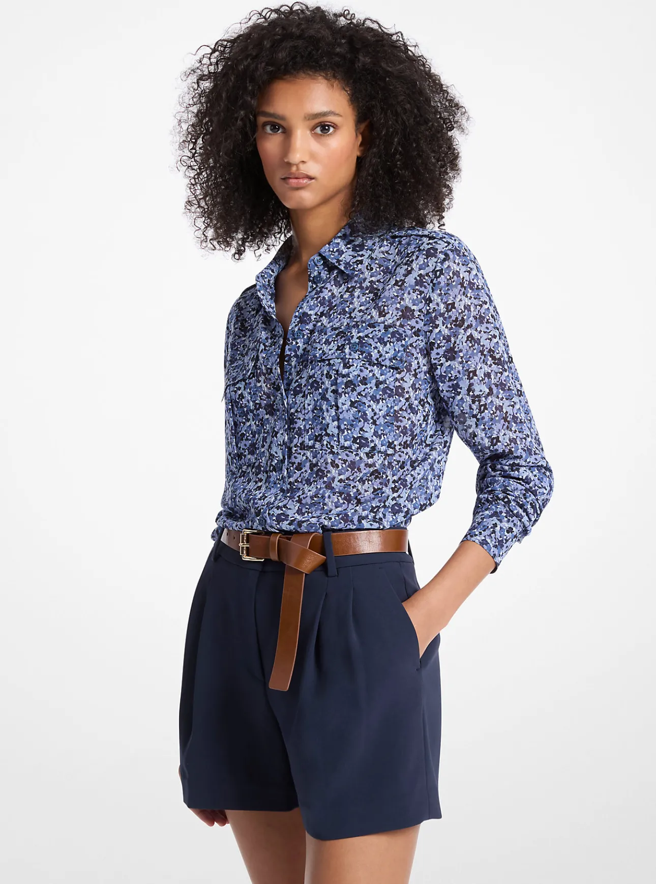 Floral Georgette Blouse