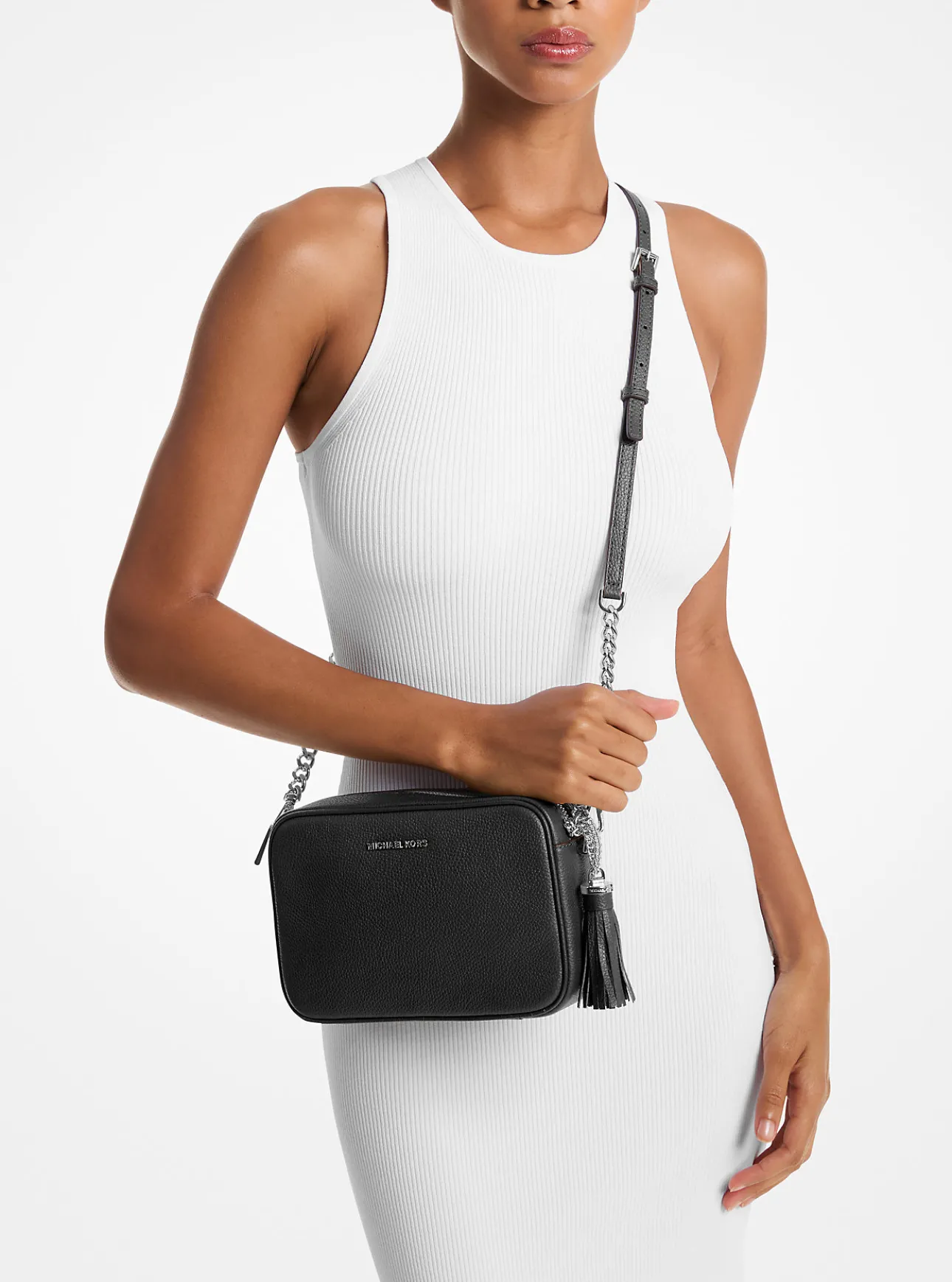Ginny Leather Crossbody Bag