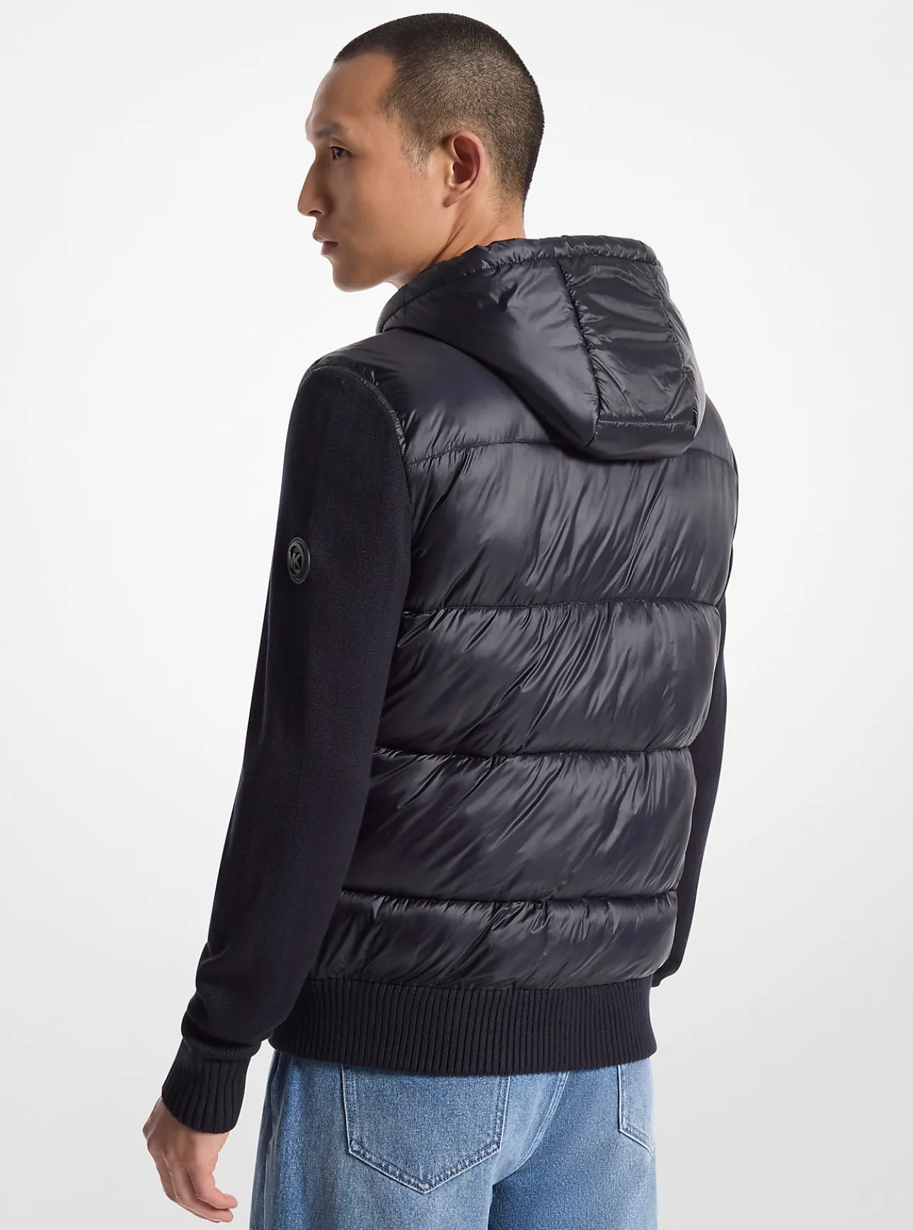 Glenmavis Mixed-Media Jacket