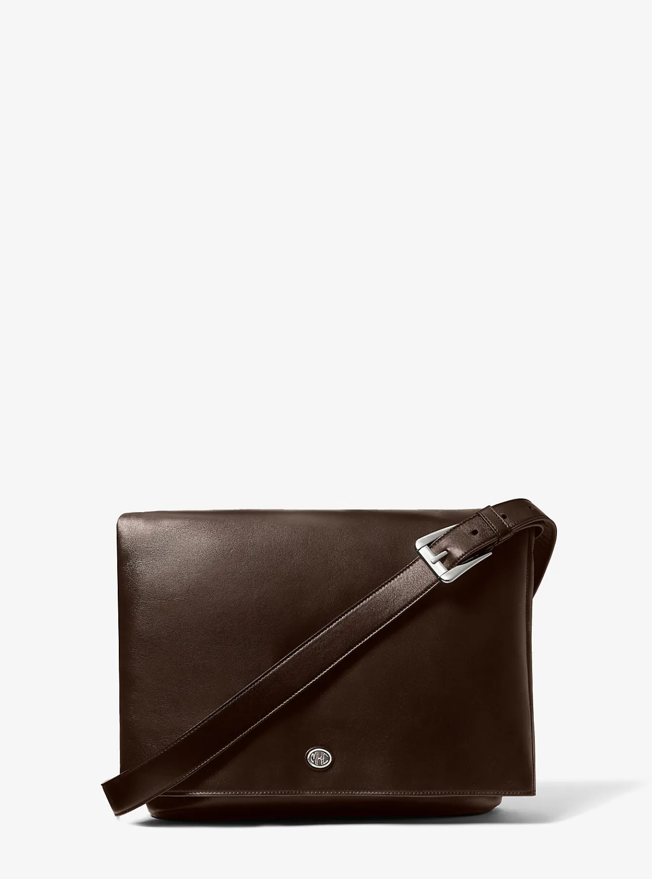 Gloria Medium Leather Messenger Bag