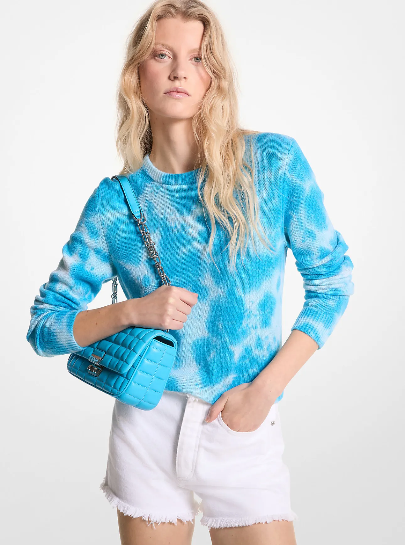 Hand Tie-Dyed Cashmere Sweater