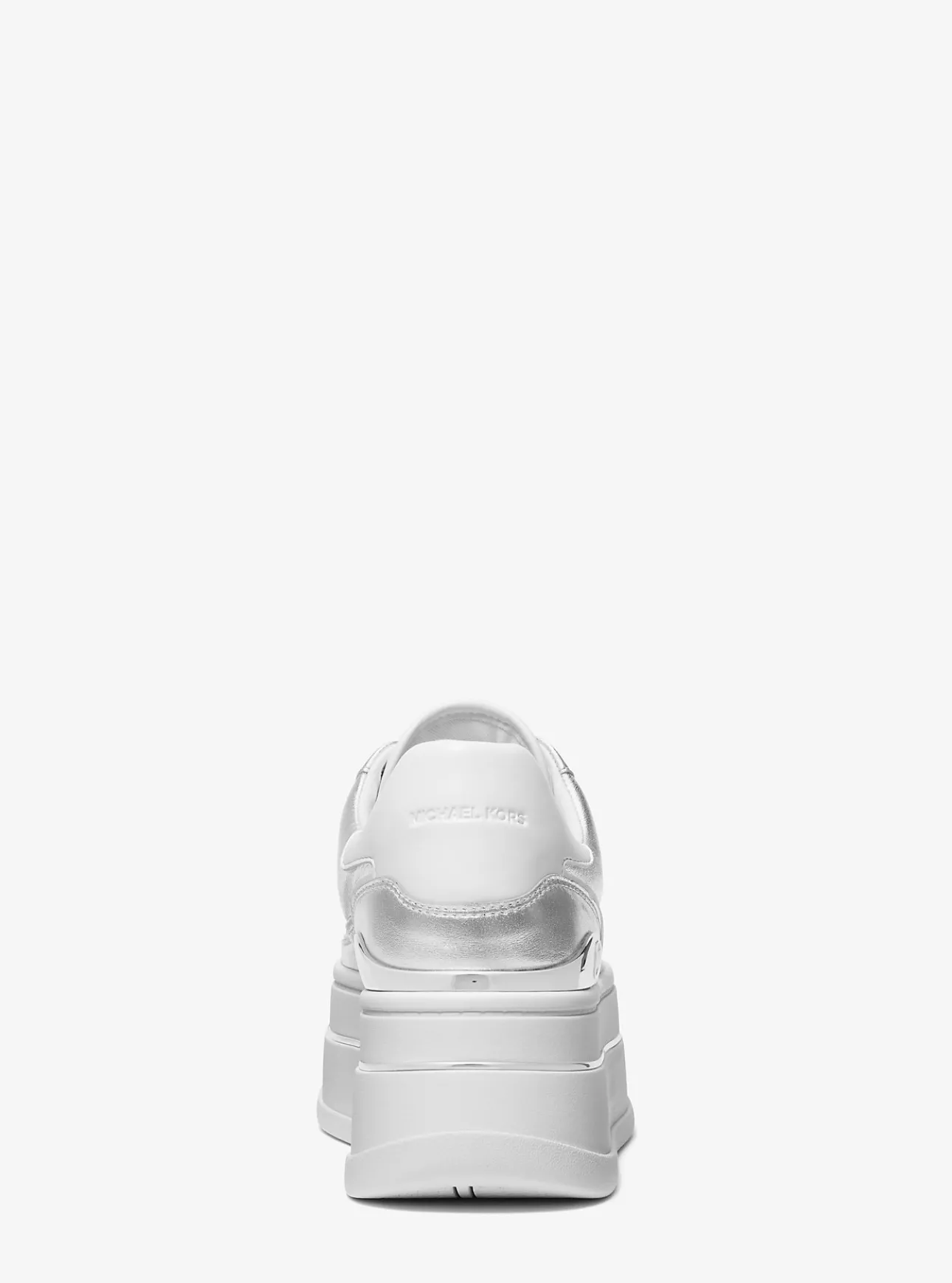 Hayes Metallic Leather Platform Sneaker