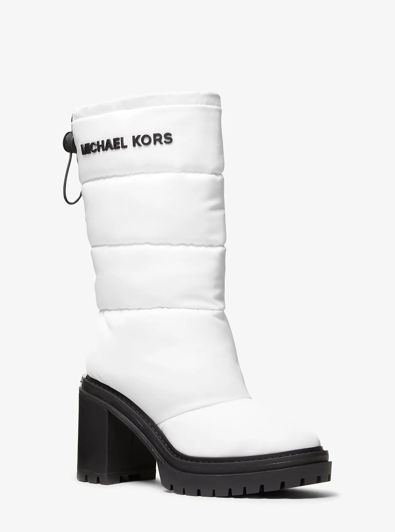 Holt Quilted Nylon Gabardine Boot