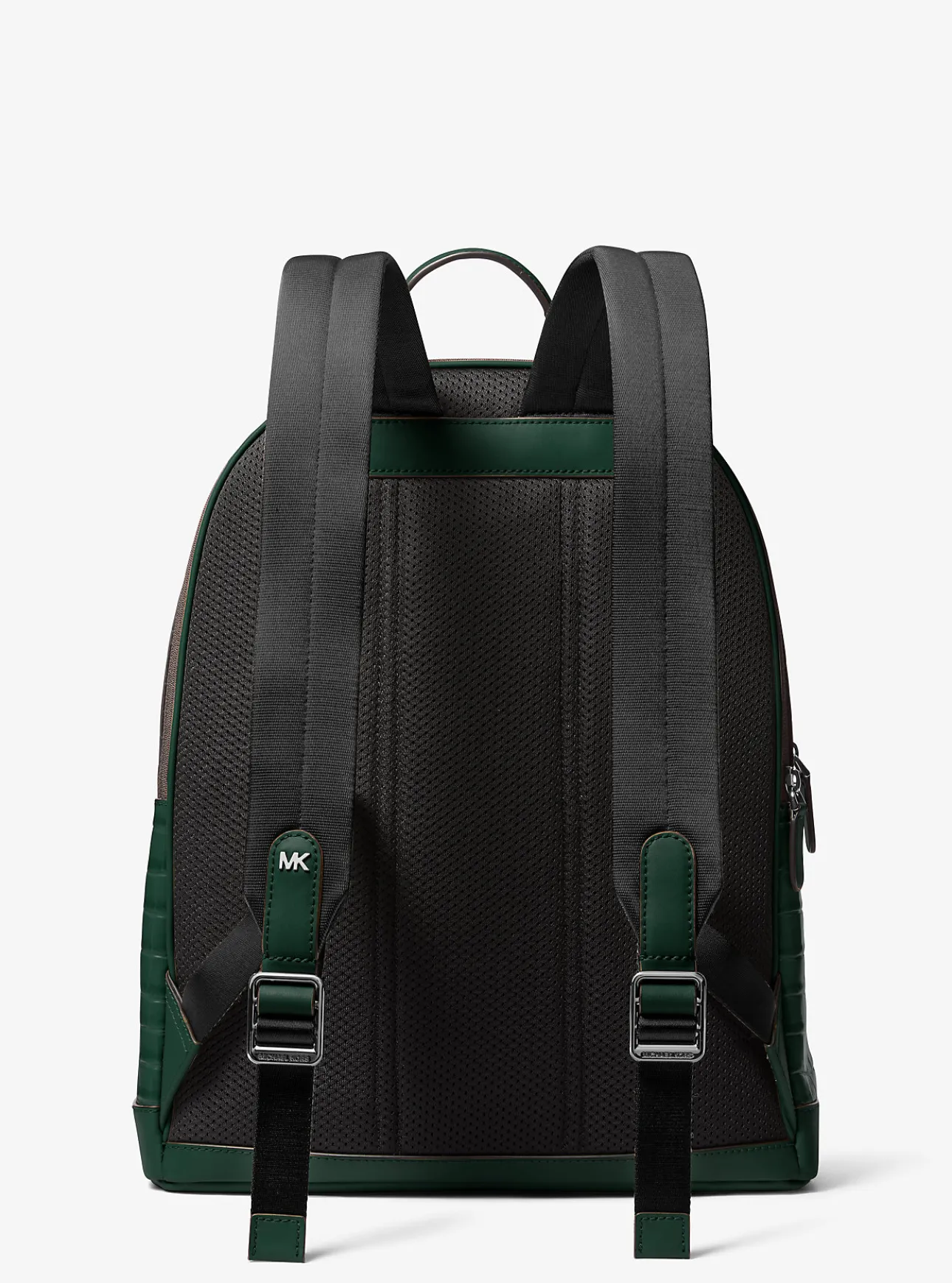 Hudson Crocodile Embossed Leather Commuter Backpack