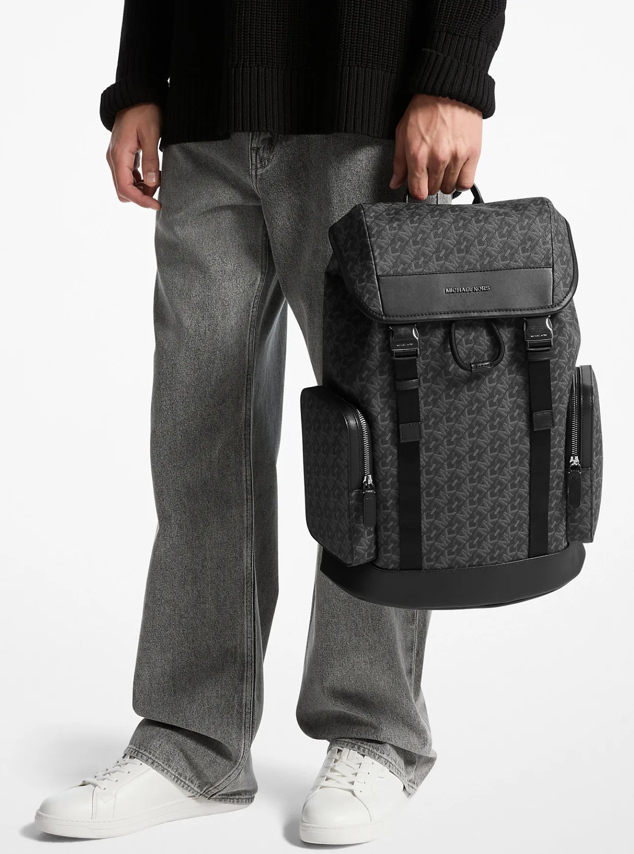 Hudson Empire Monogram Backpack