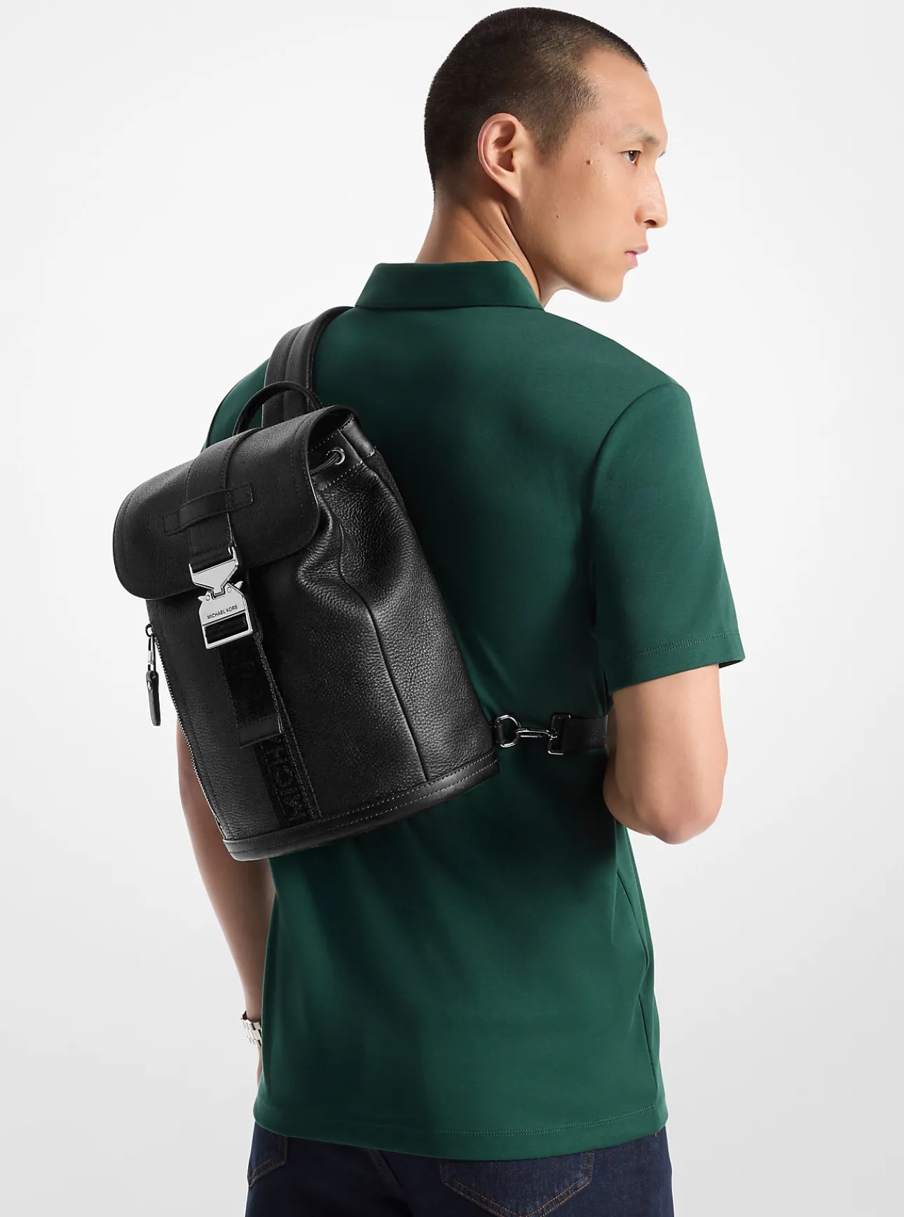 Hudson Leather Aviator Sling Pack