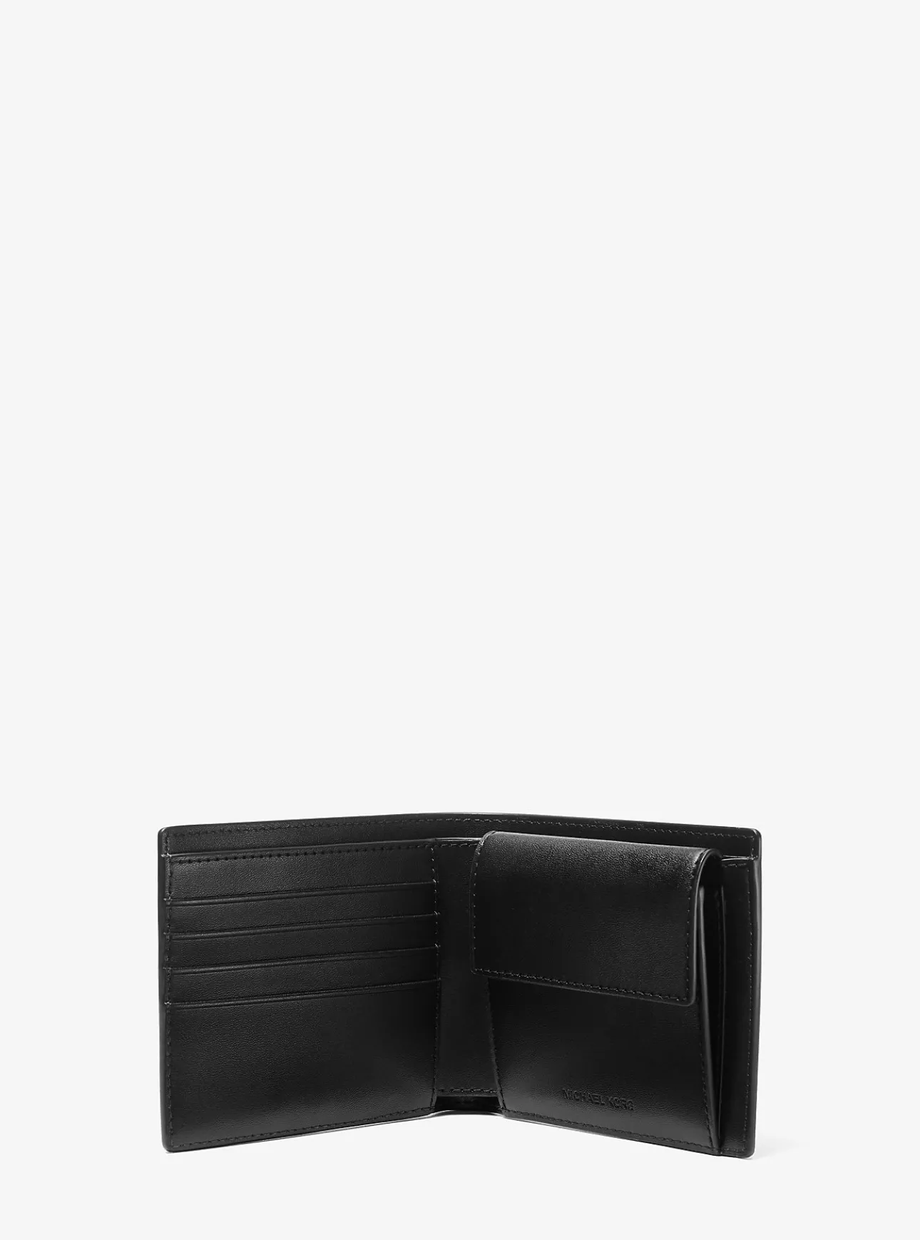 Hudson Leopard Logo Billfold Wallet