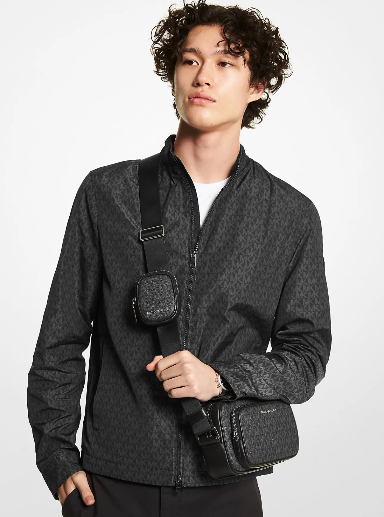 Hudson Logo Camera Bag With Pouch