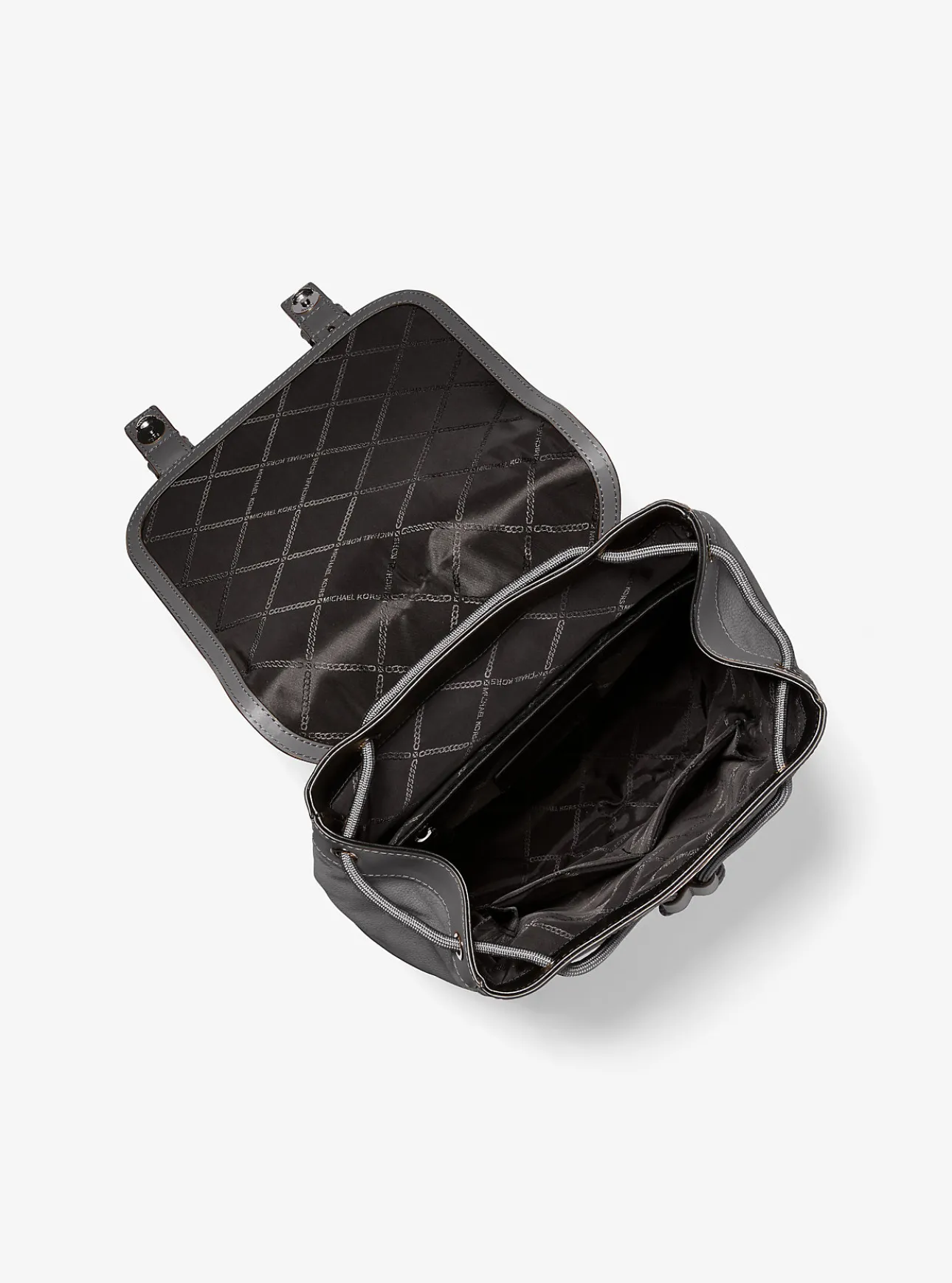 Hudson Medium Pebbled Leather Backpack