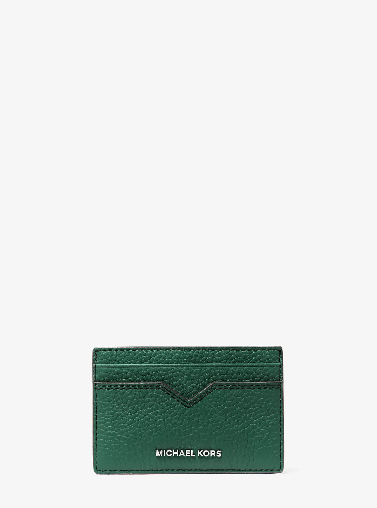 Hudson Pebbled Leather Card Case