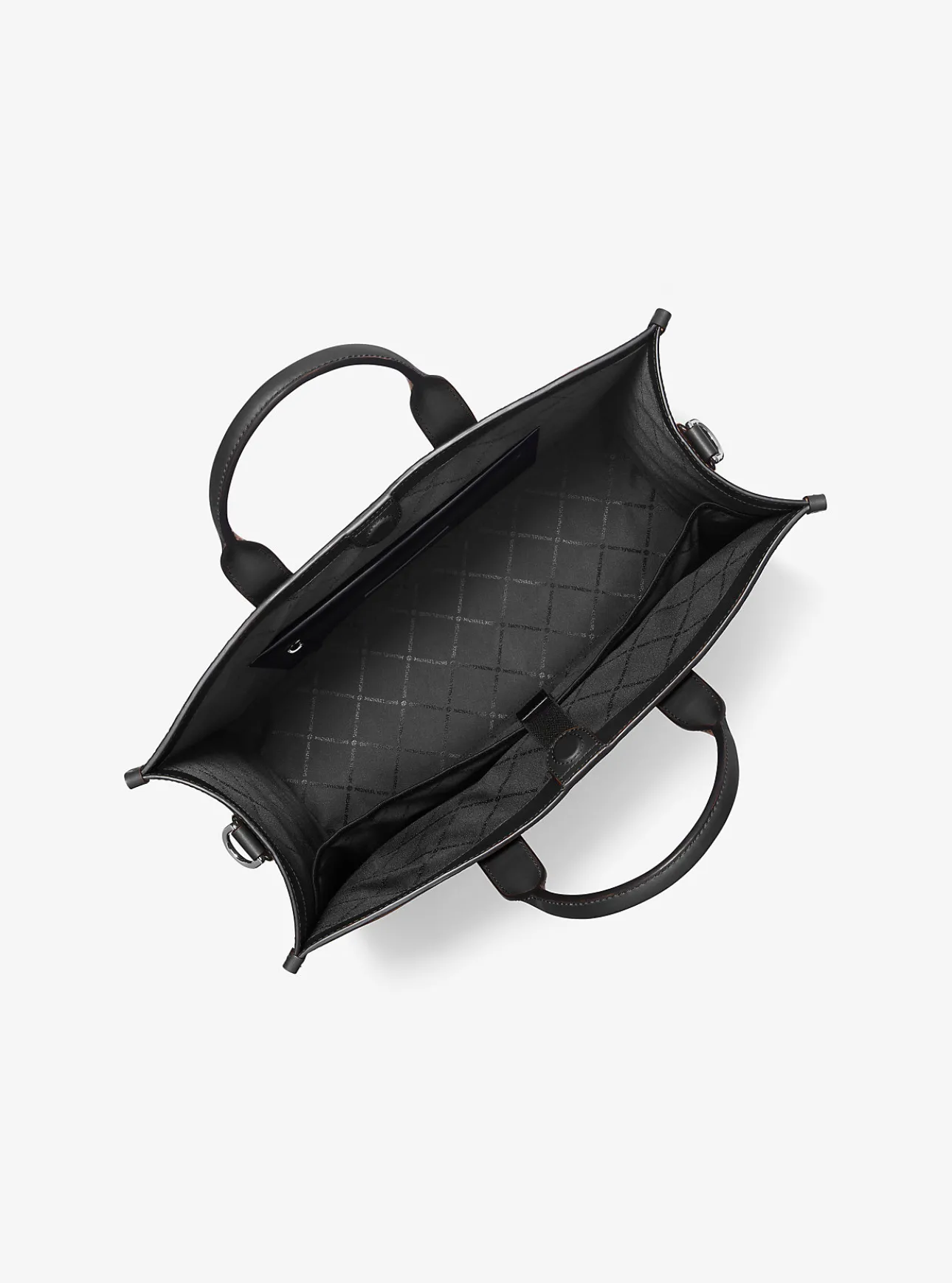 Hudson Pebbled Leather Tote Bag