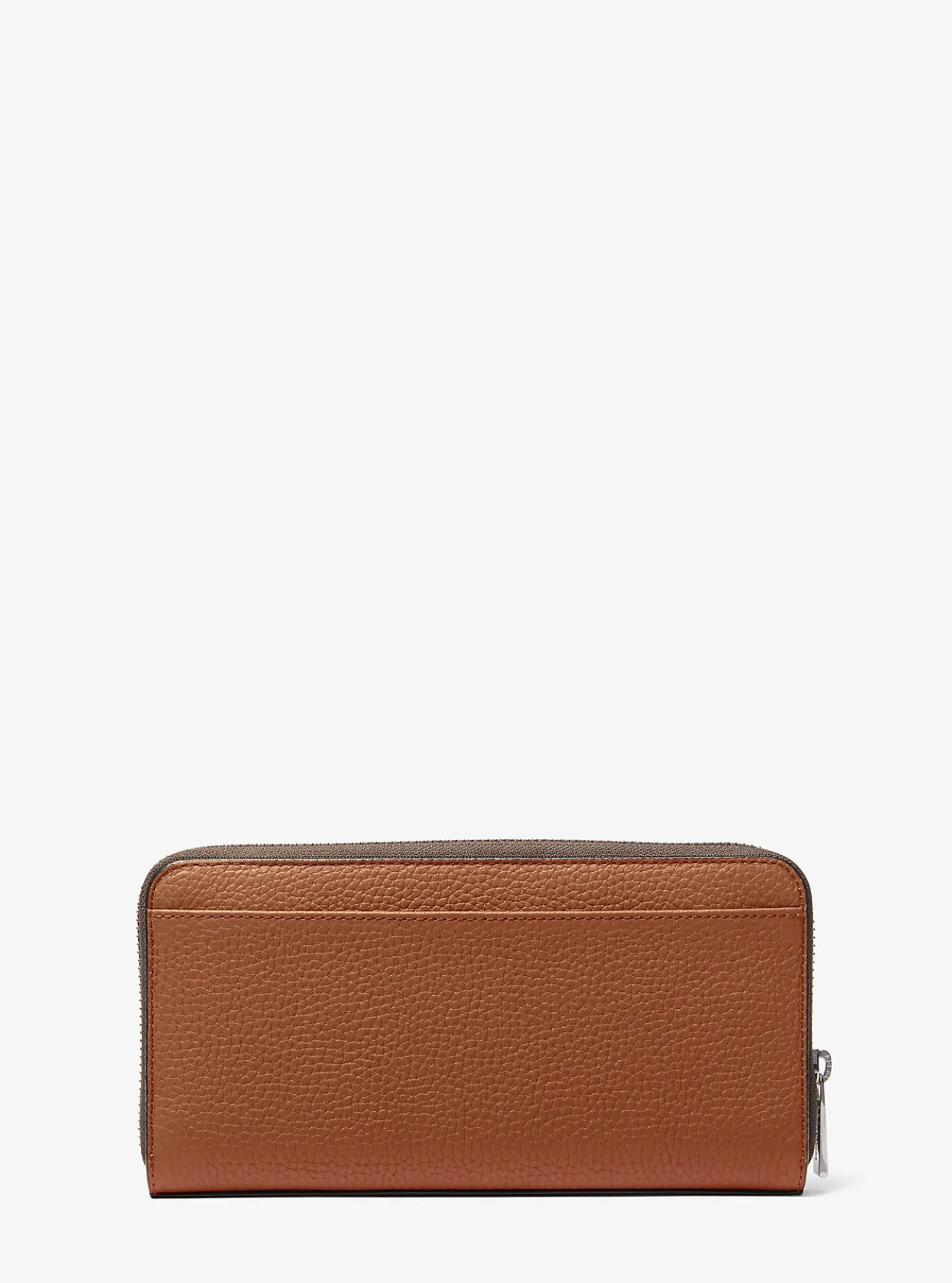 Hudson Pebbled Leather Zip-Around Wallet