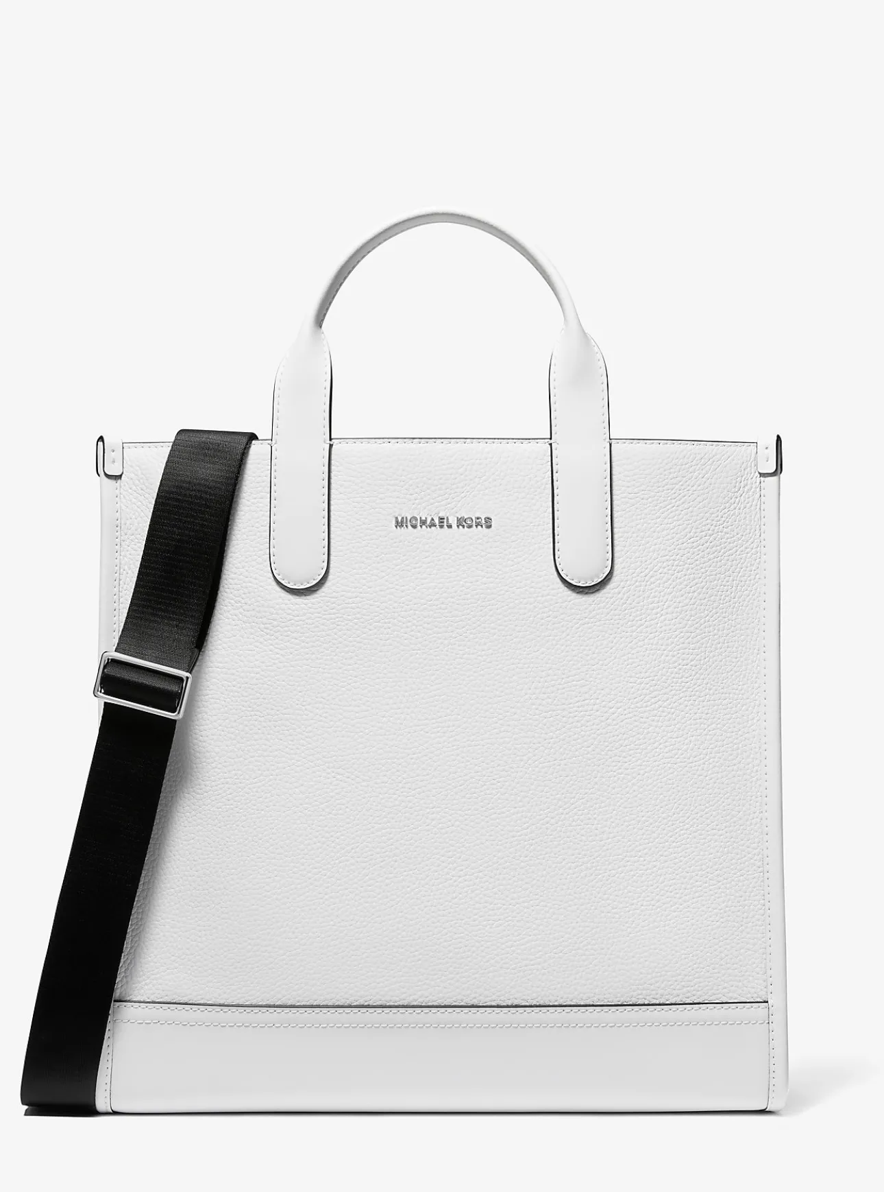 Hudson Pebbled Leather Tote Bag