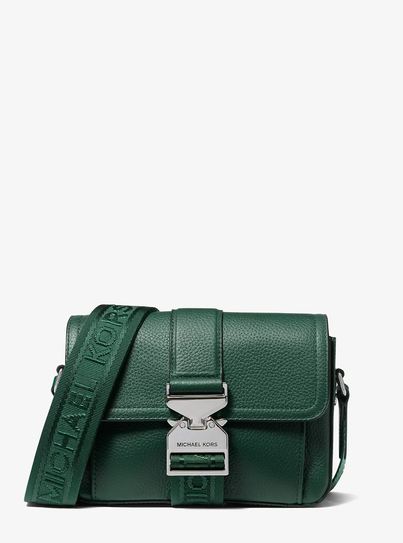 Hudson Pebbled Leather Crossbody Bag