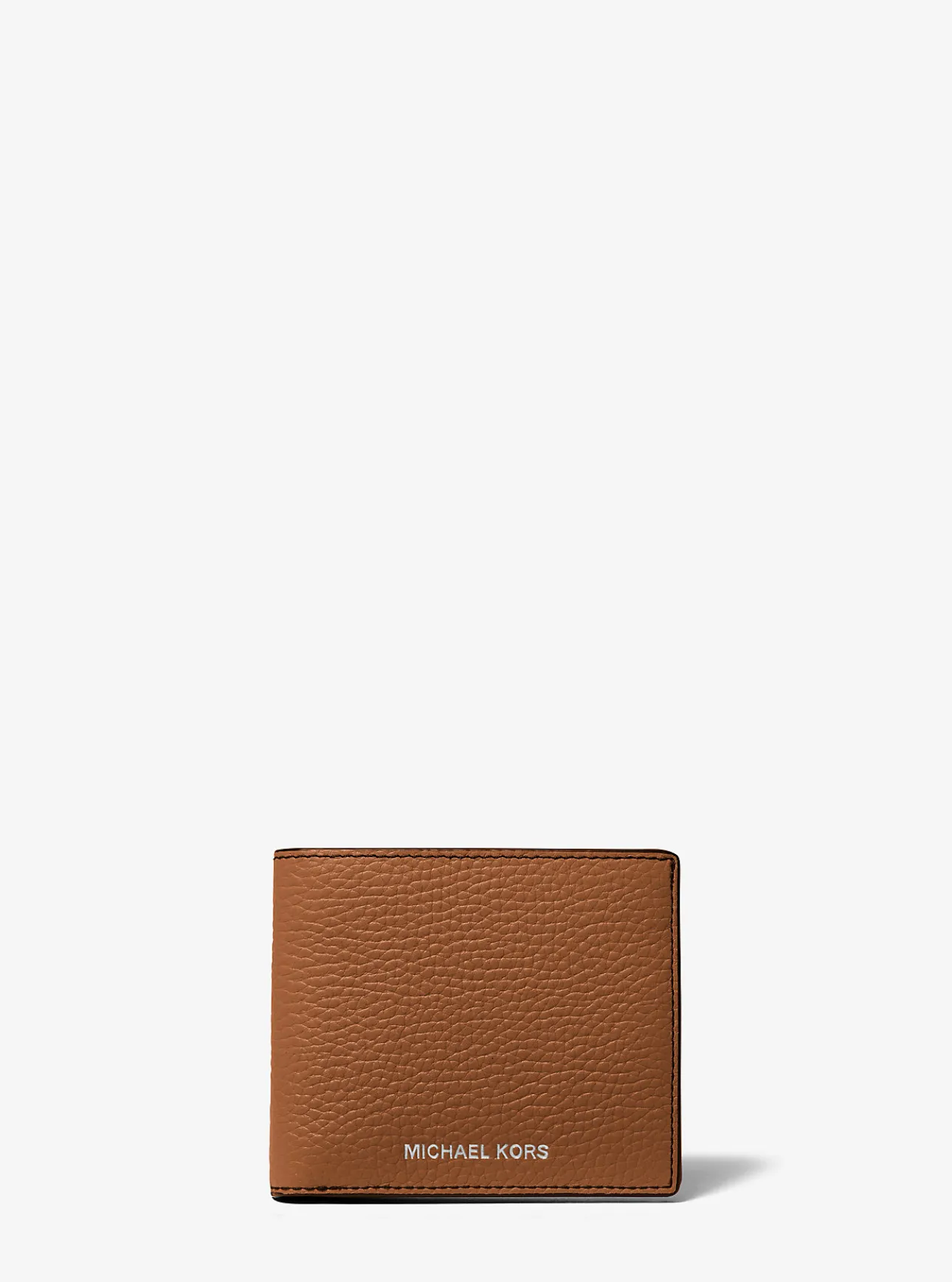 Hudson Pebbled Leather Slim Billfold Wallet