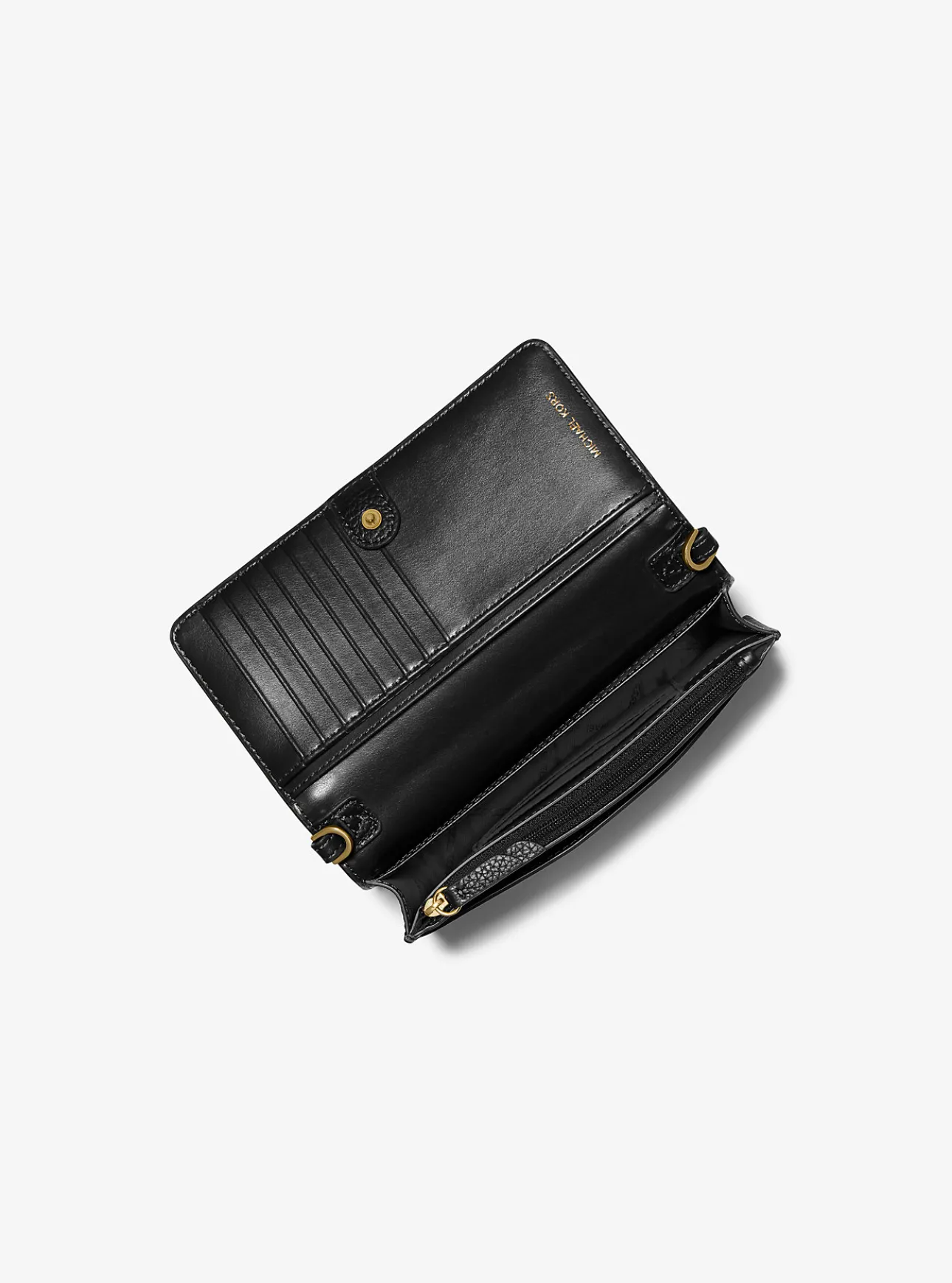 Jet Set Charm Small Pebbled Leather Convertible Crossbody Bag