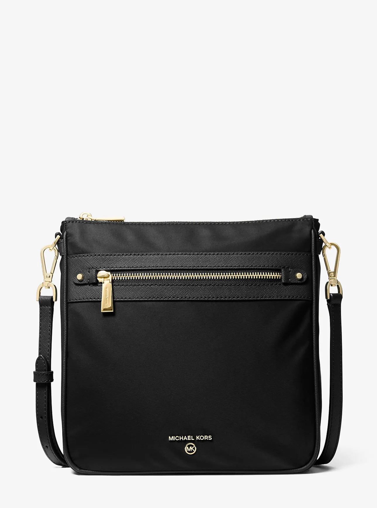 Jet Set Large Nylon Gabardine Messenger Bag