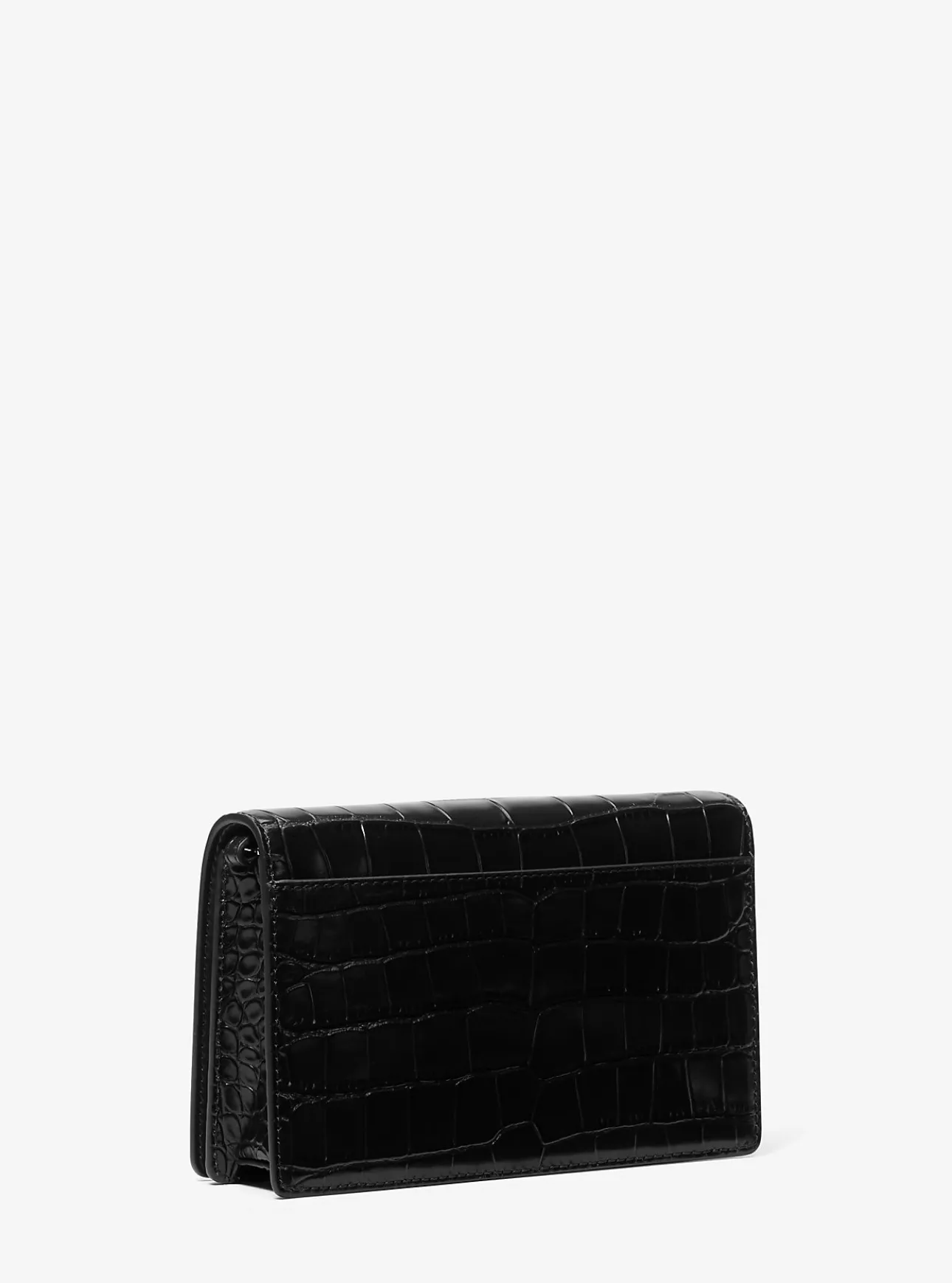 Jet Set Medium Crocodile Embossed Leather Crossbody Bag