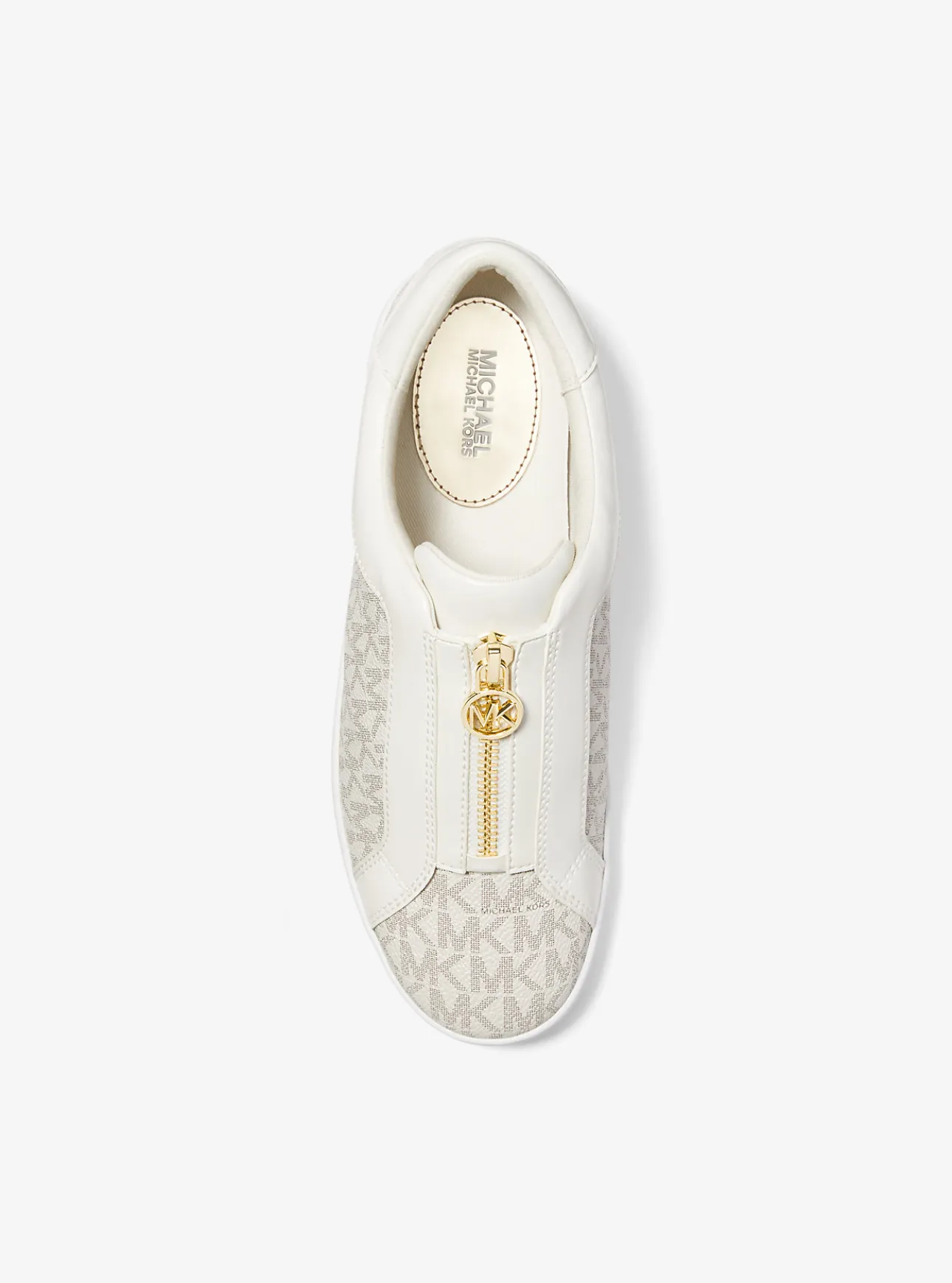 Keaton Signature Logo Zip-Up Sneaker