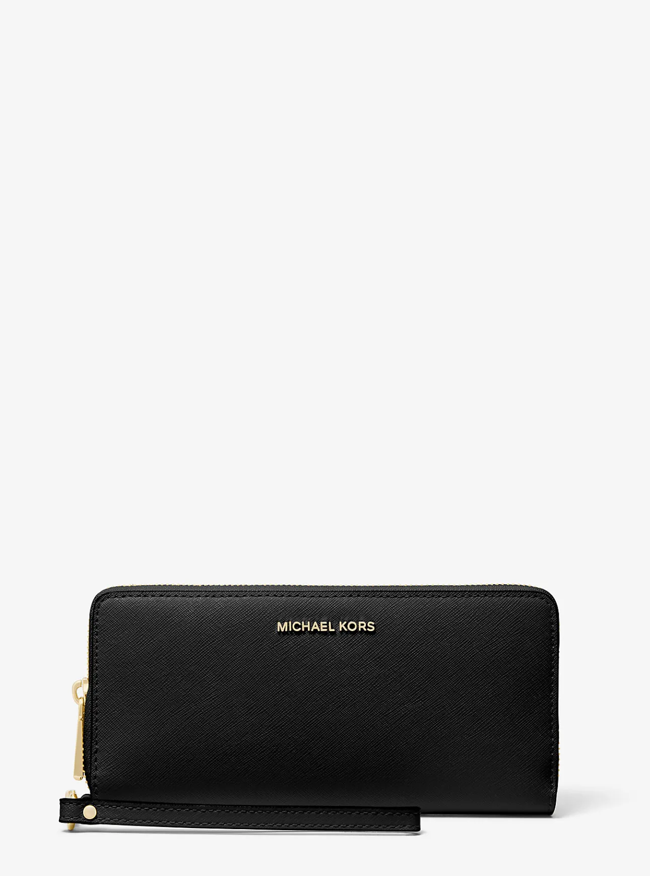 Large Saffiano Leather Continental Wallet