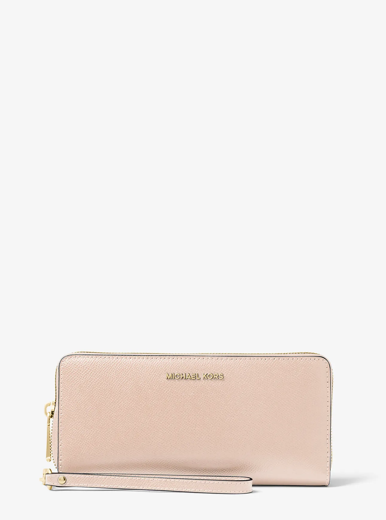 Leather Continental Wristlet