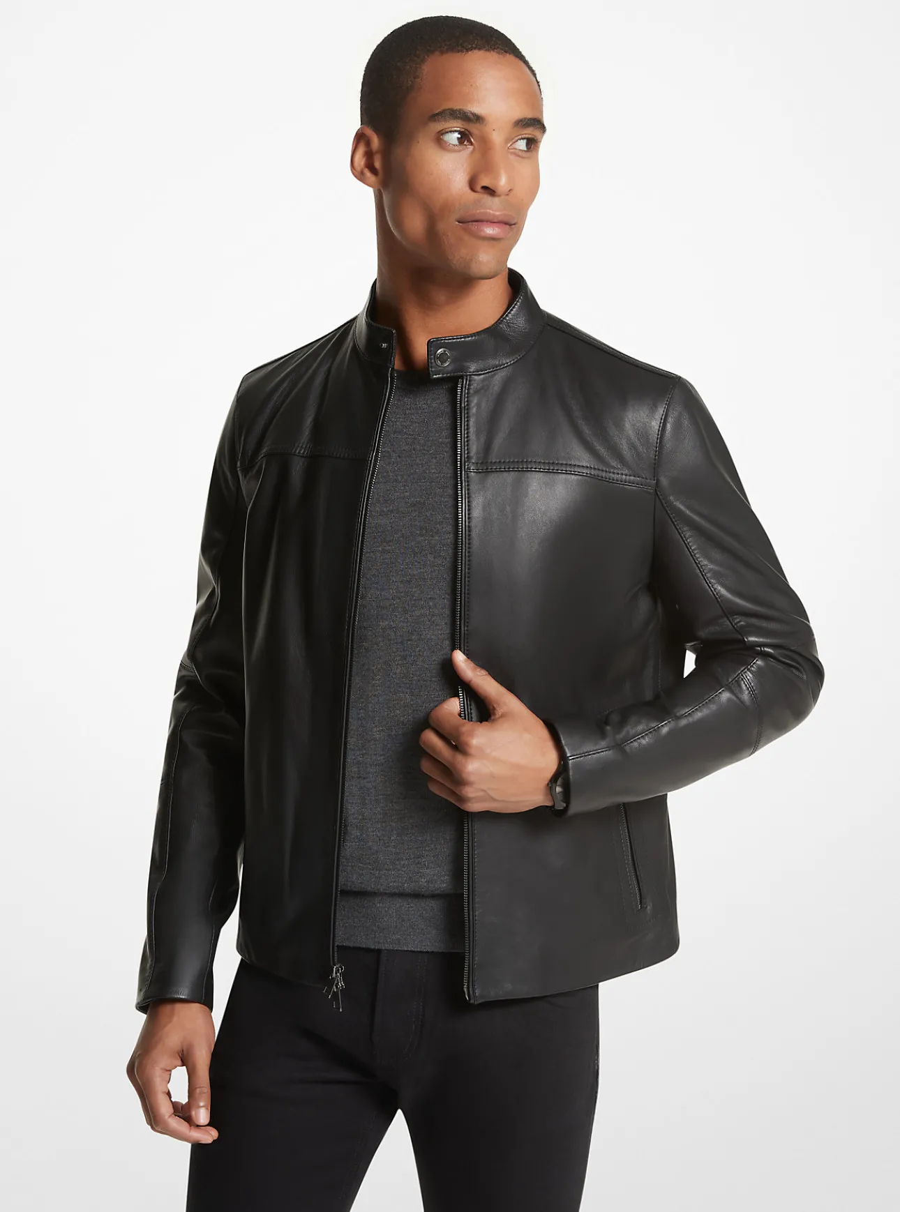 Leather Racer Jacket