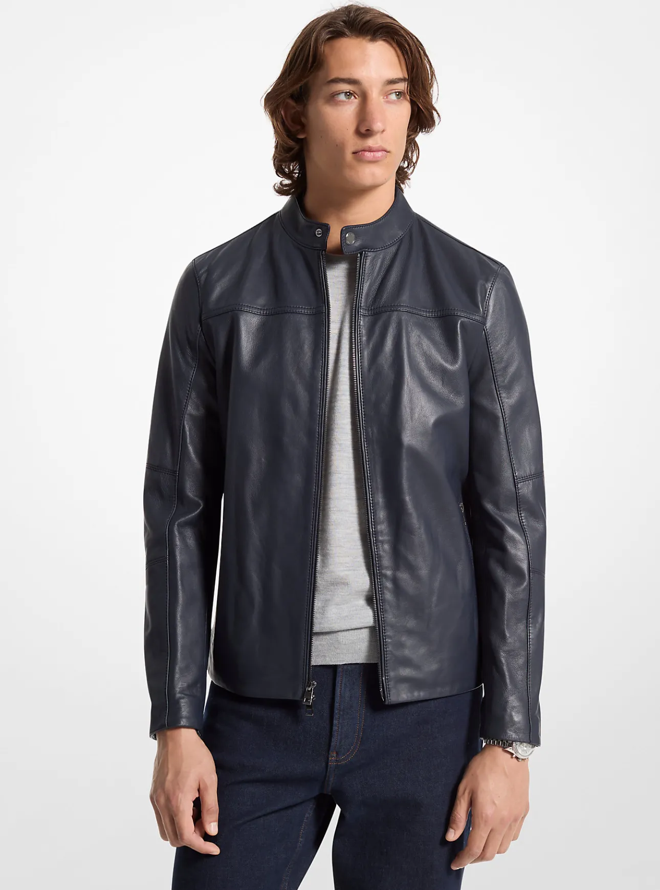 Leather Racer Jacket