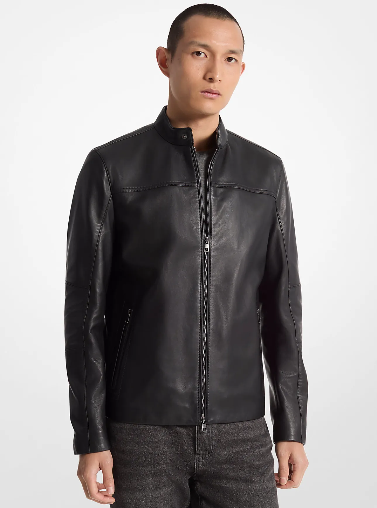 Leather Racer Jacket