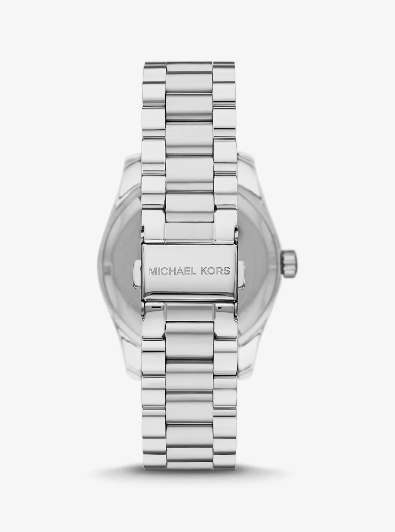 Lexington Pavé Silver-Tone Watch and Bracelet Set