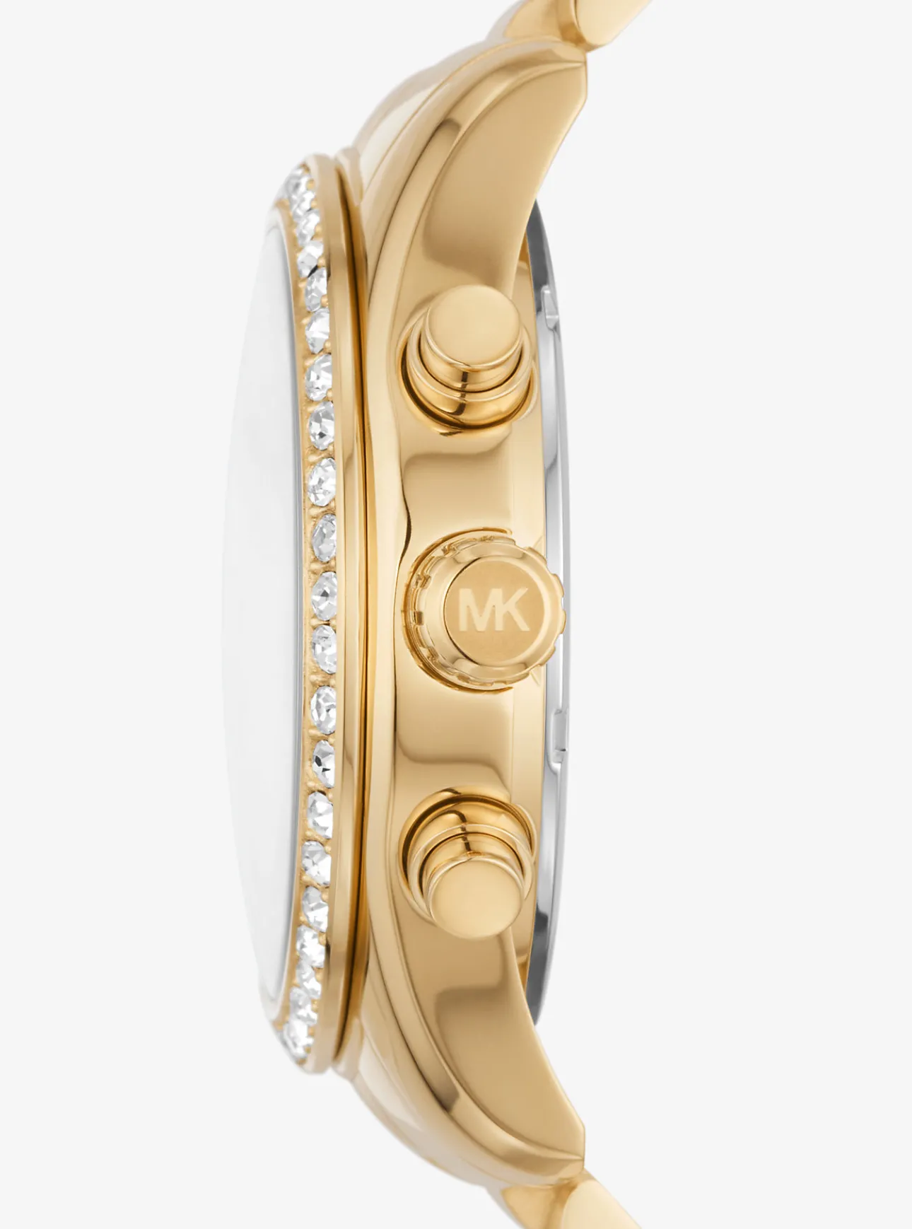 Lexington Pavé Gold-Tone Watch