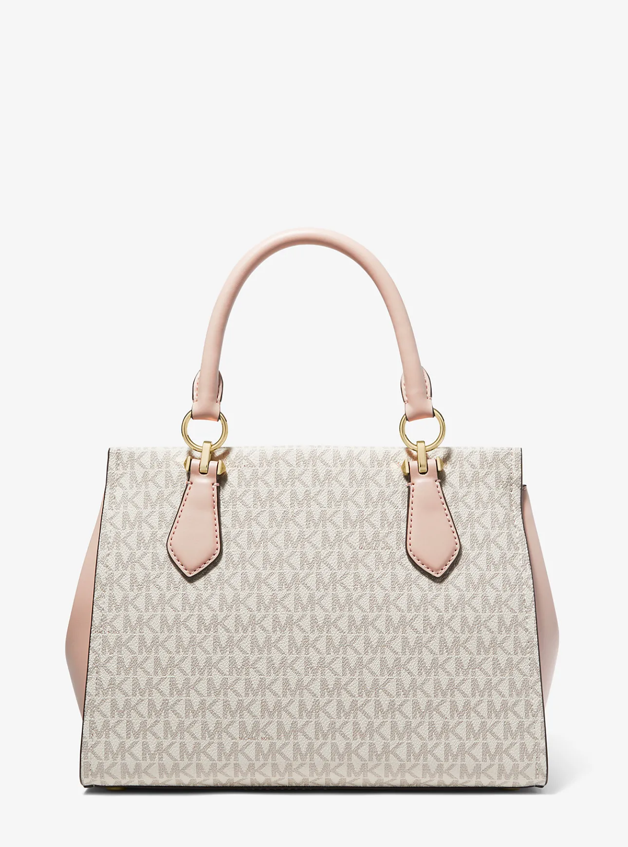 Marilyn Medium Logo Stripe Satchel