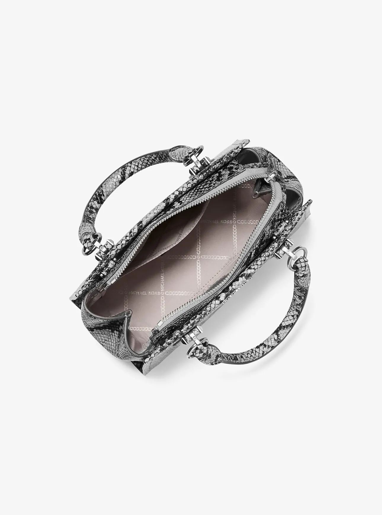 Marilyn Small Snake Embossed Leather Crossbody Bag