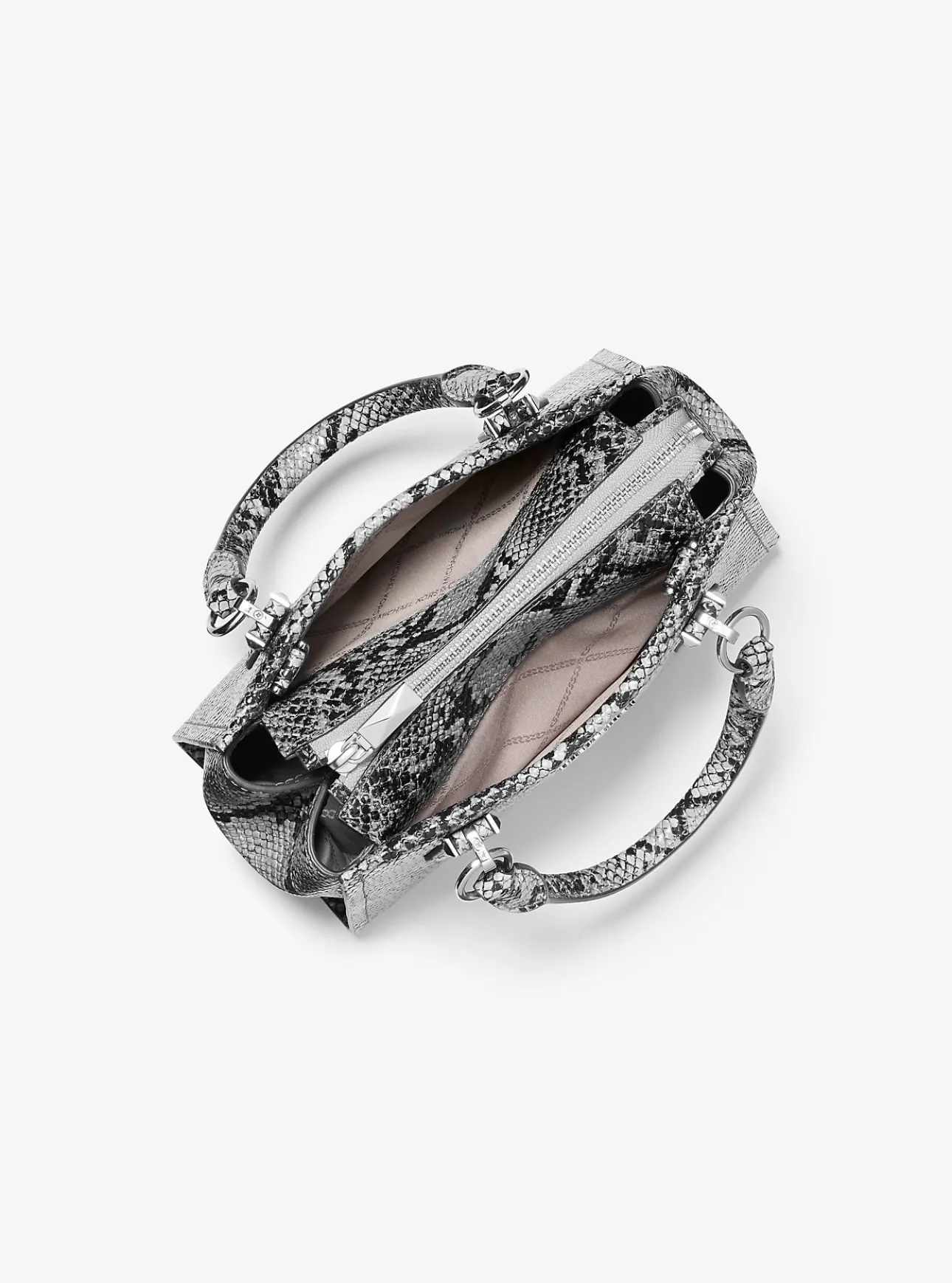 Marilyn Small Snake Embossed Leather Crossbody Bag