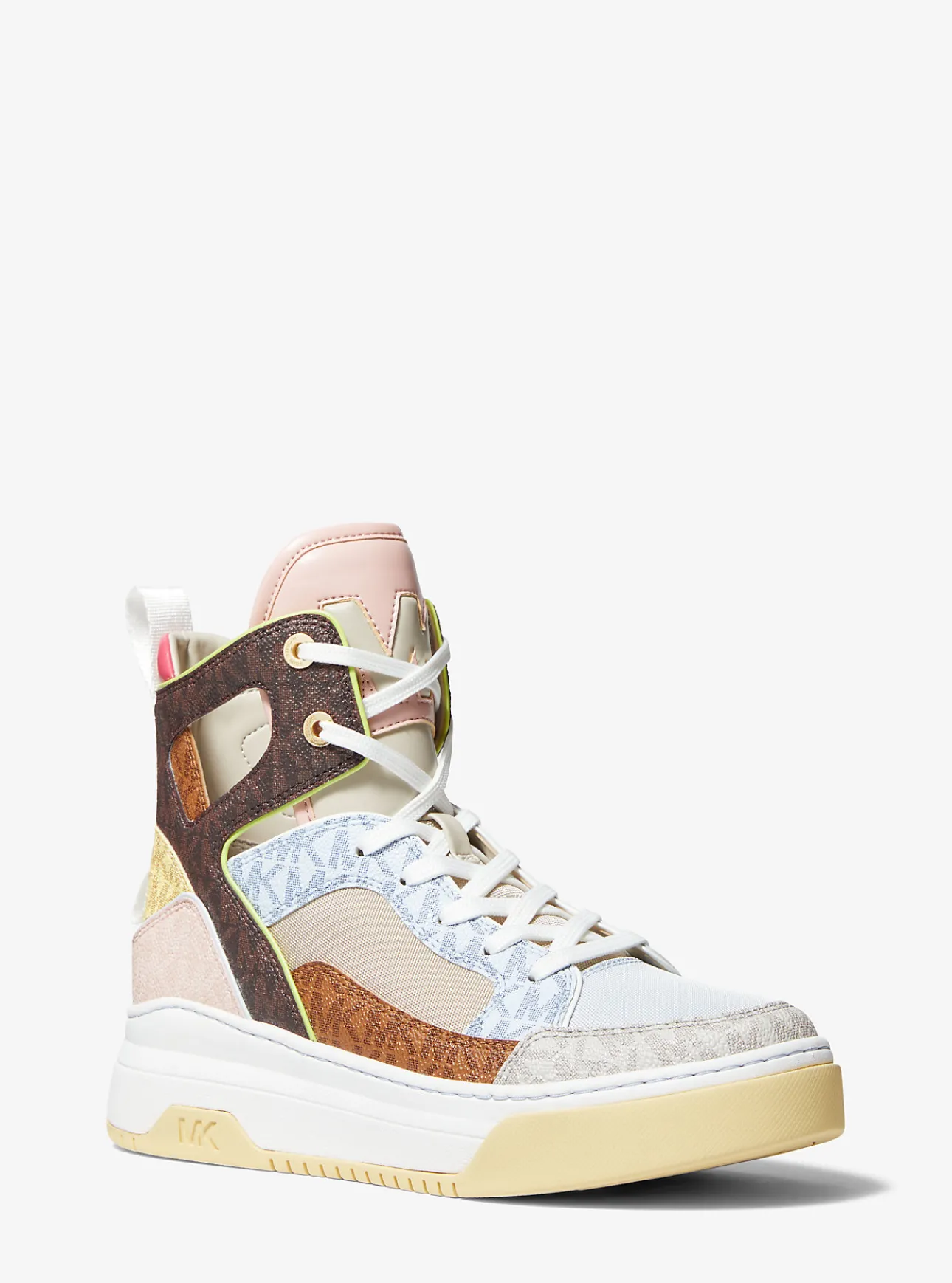 Matson Color-Block Logo High-Top Sneaker