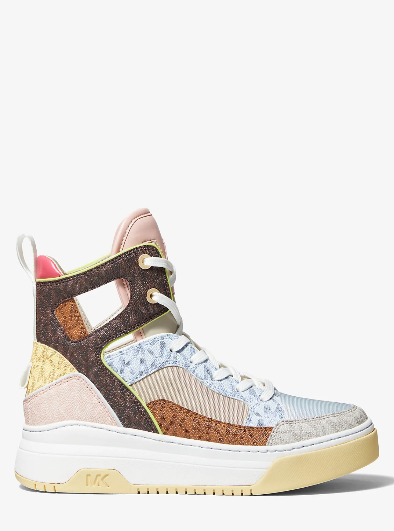 Matson Color-Block Logo High-Top Sneaker