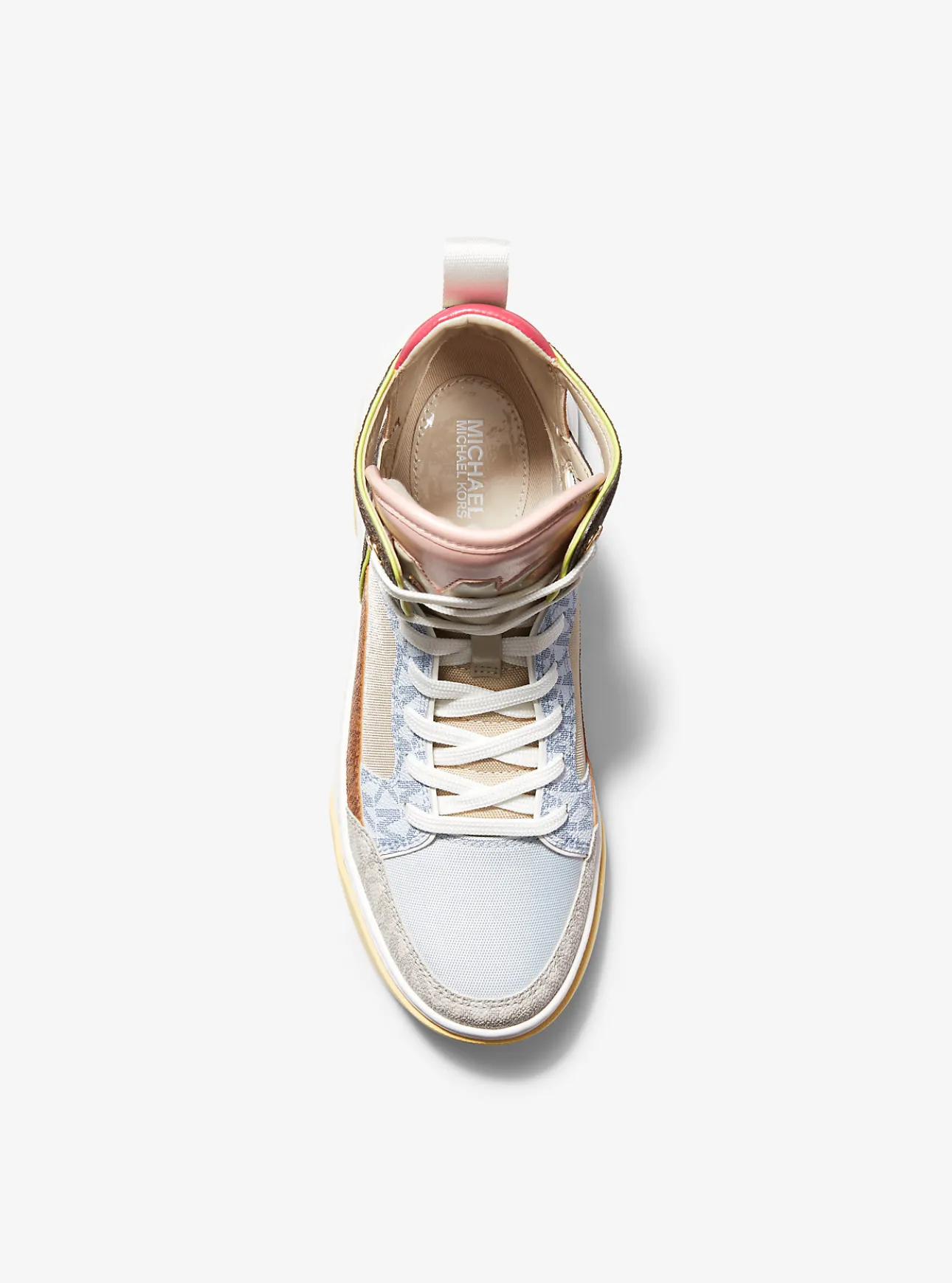 Matson Color-Block Logo High-Top Sneaker
