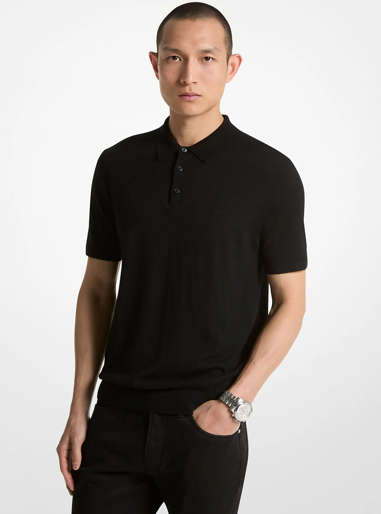 Merino Wool Polo Shirt