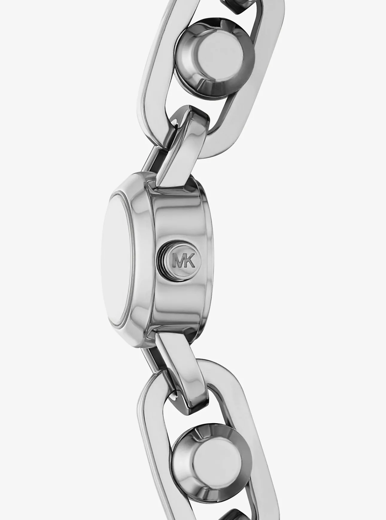 Mini Astor Link Silver-Tone Bracelet Watch