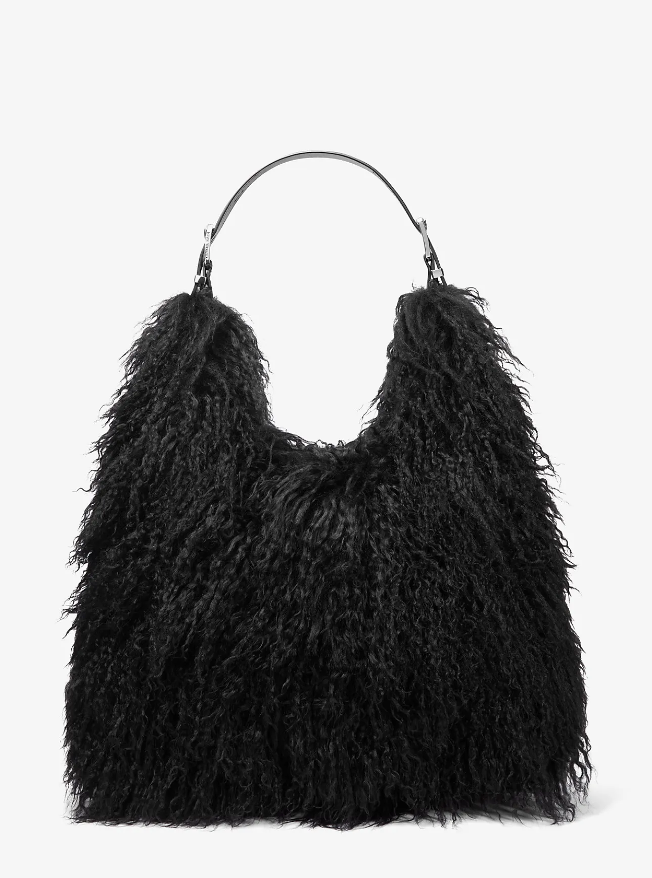 Nolita Large Shearling Leather Hobo Shoulder Bag