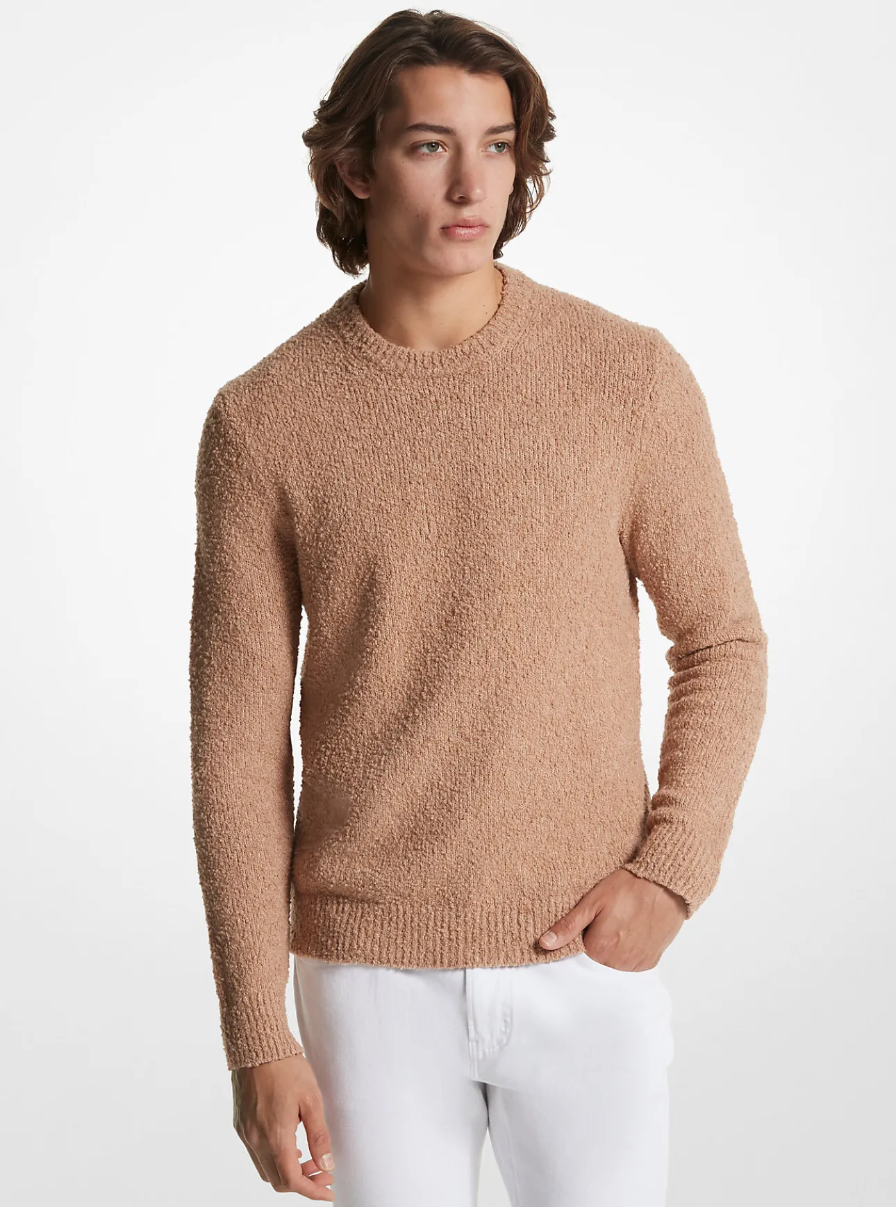 Organic Cotton Bouclé Sweater