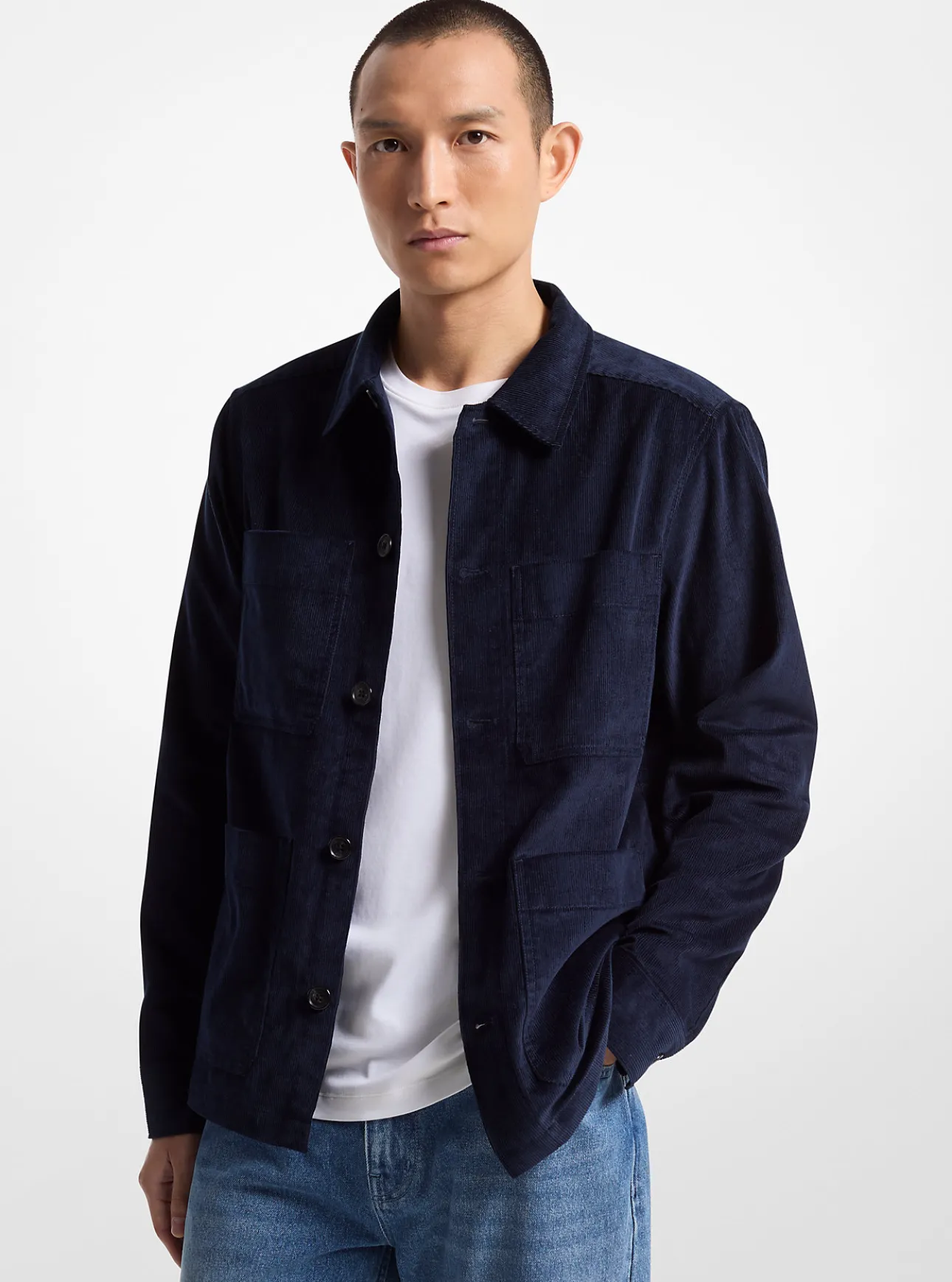 Oversized Corduroy Chore Jacket