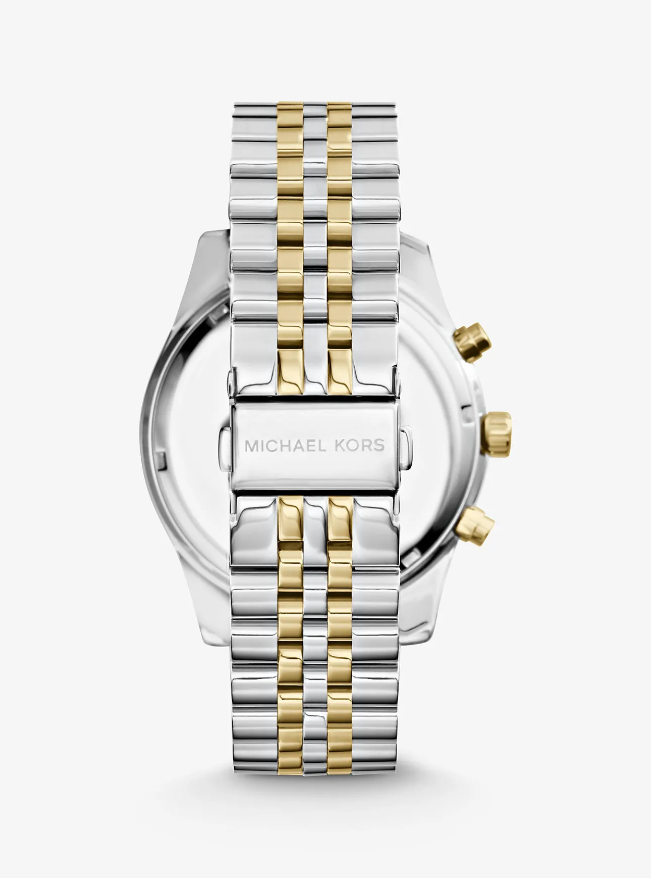 Oversized Lexington Two-Tone Watch
