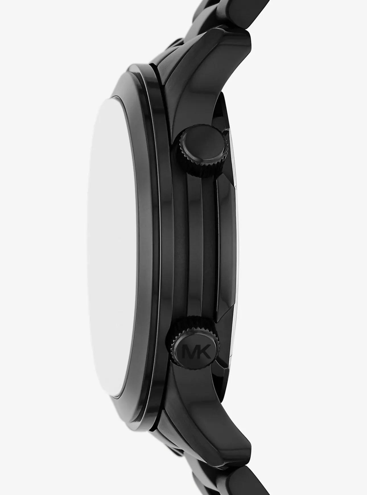 Oversized Runway Black-Tone Watch