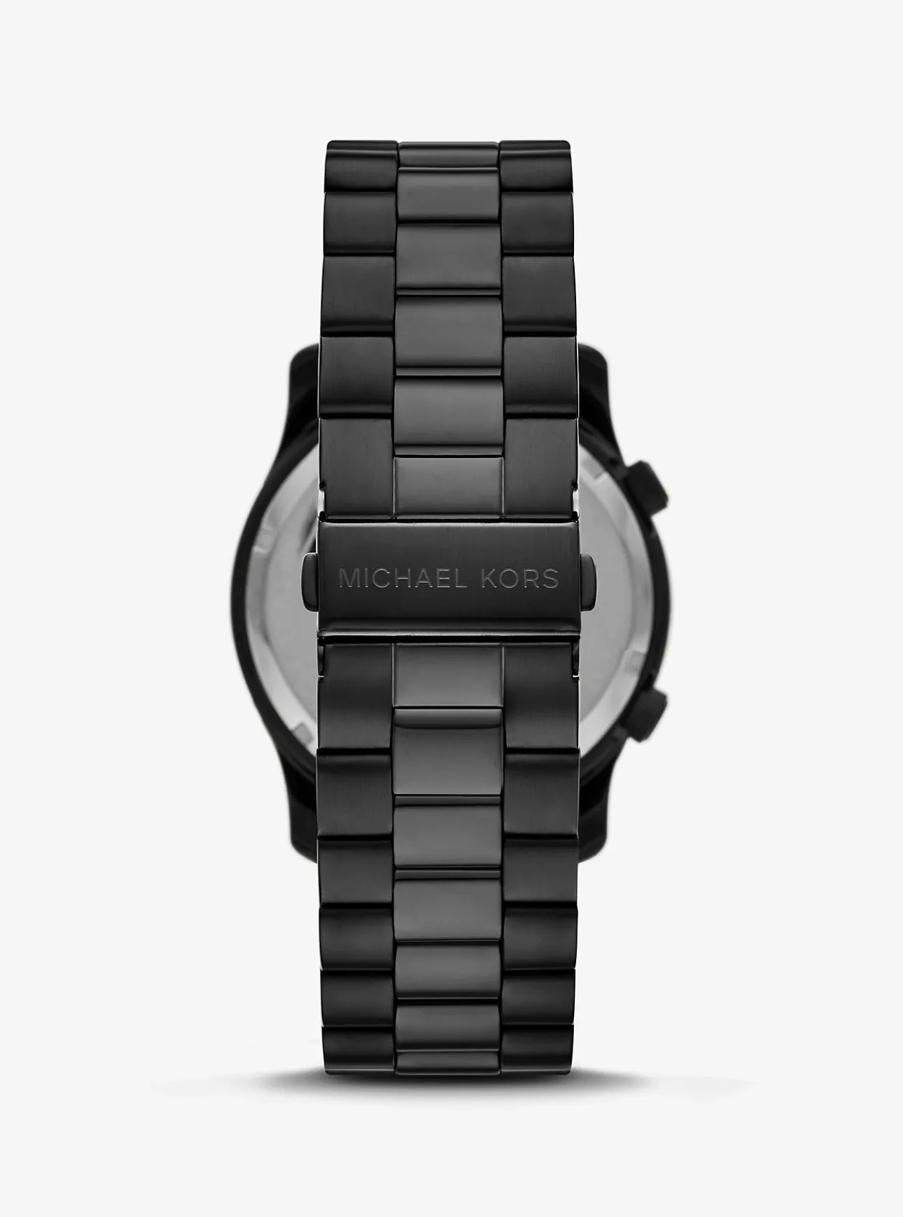 Oversized Runway Black-Tone Watch