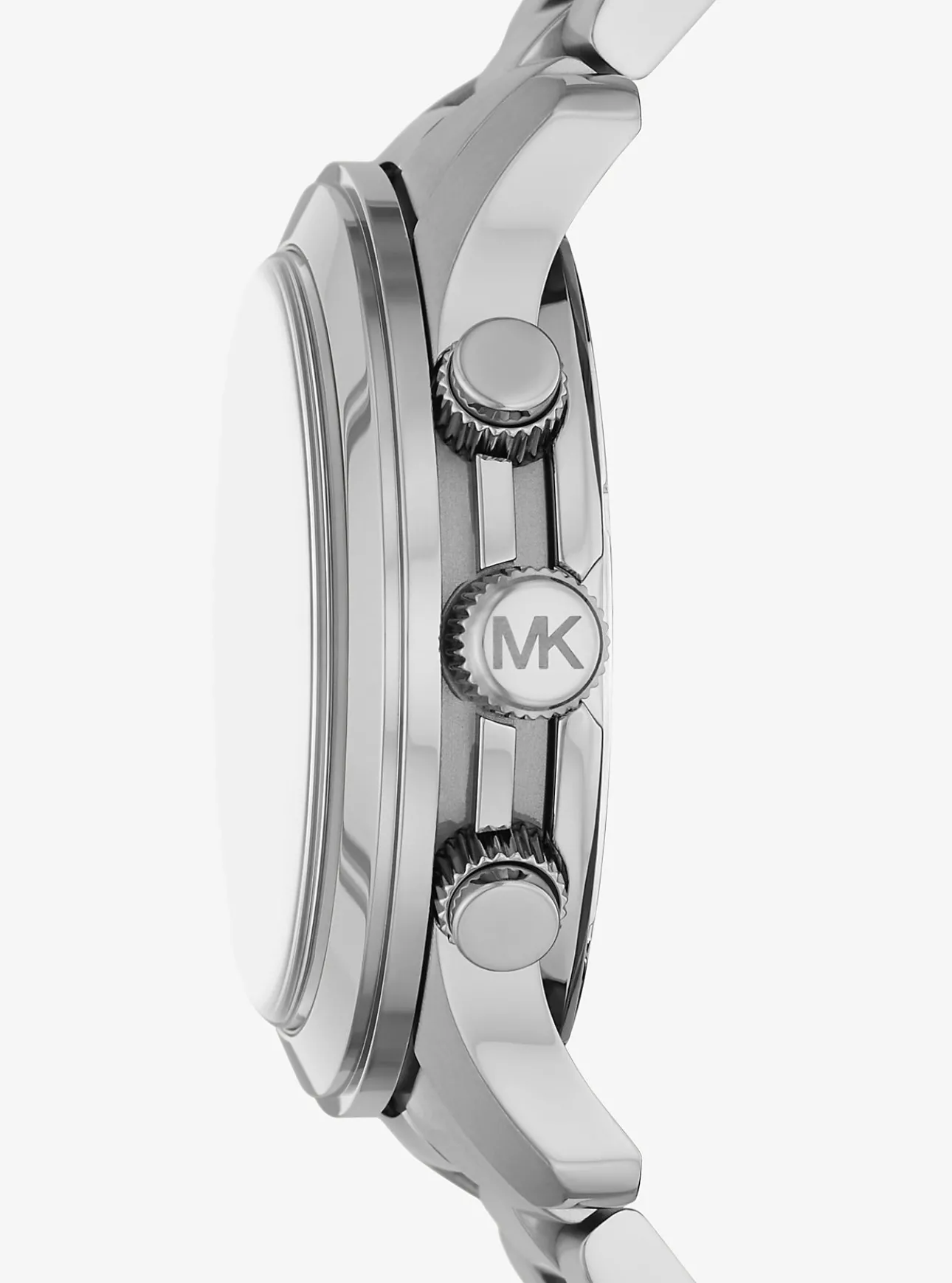 Oversized Runway Silver-Tone Watch