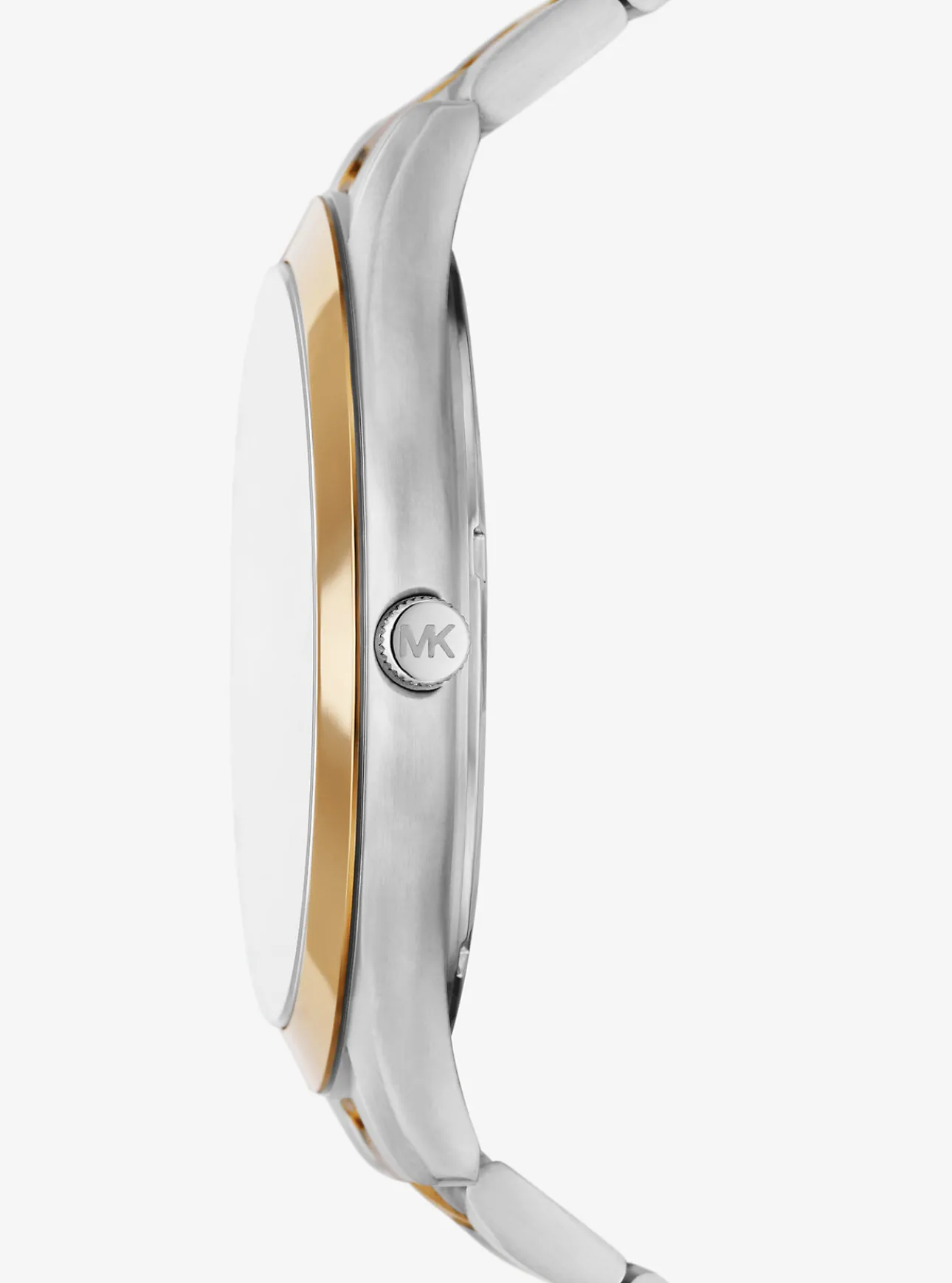 Oversized Slim Runway Two-Tone Watch
