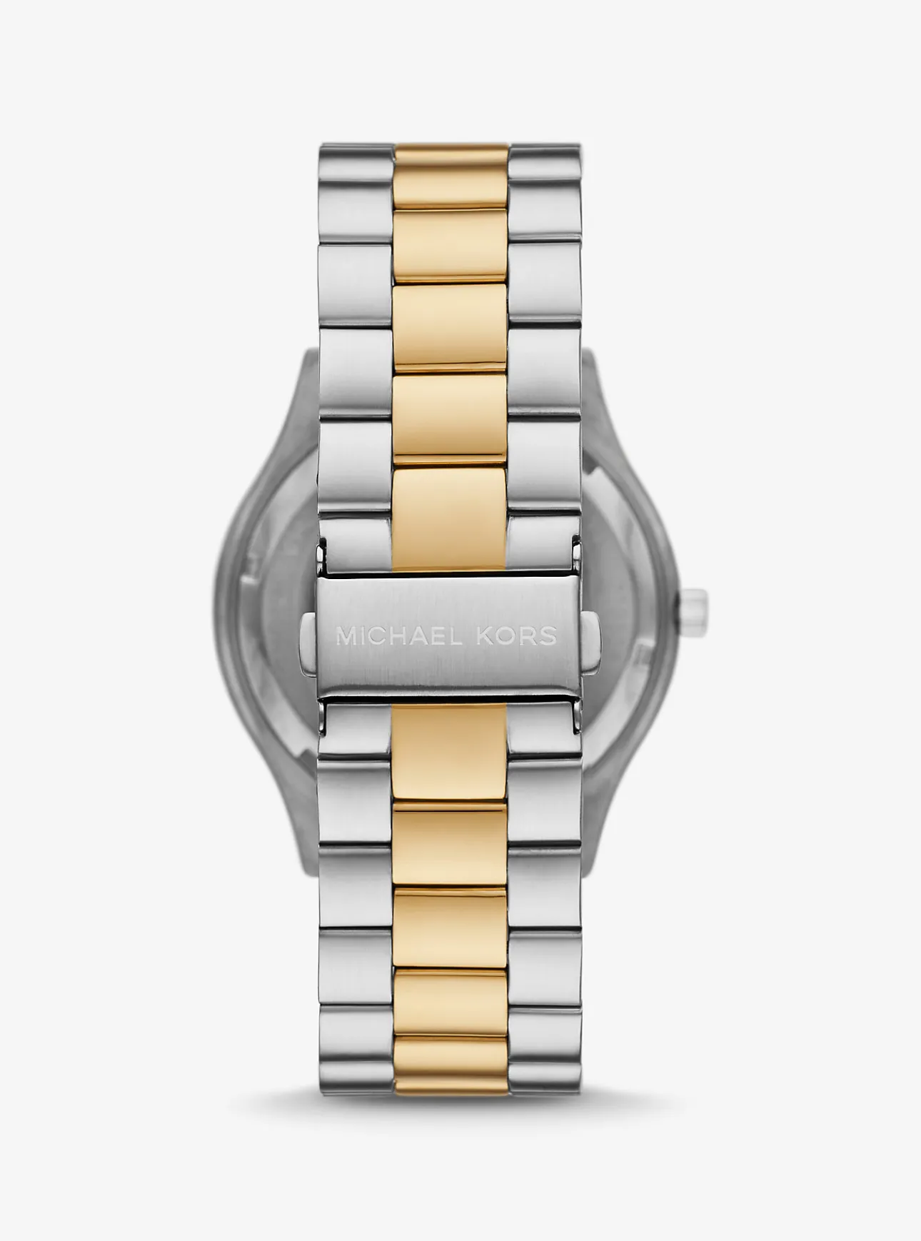Oversized Slim Runway Two-Tone Watch