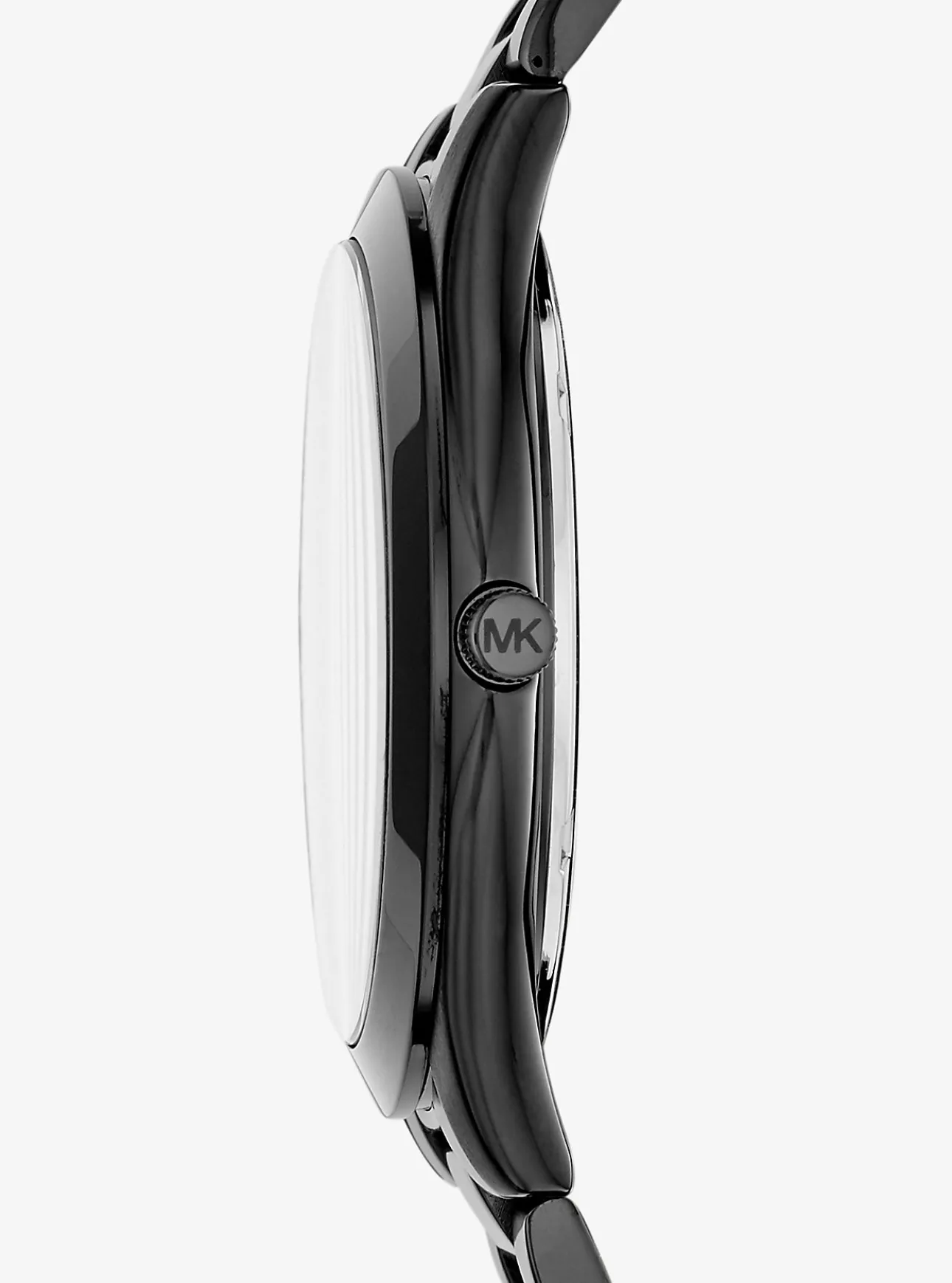 Oversized Slim Runway Black-Tone Watch